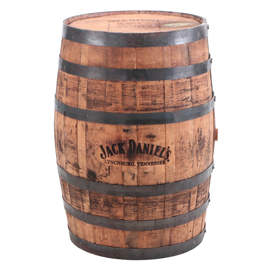 Jack Daniels "Old No. 7 Brand" Tennessee Whiskey Oak Barrel