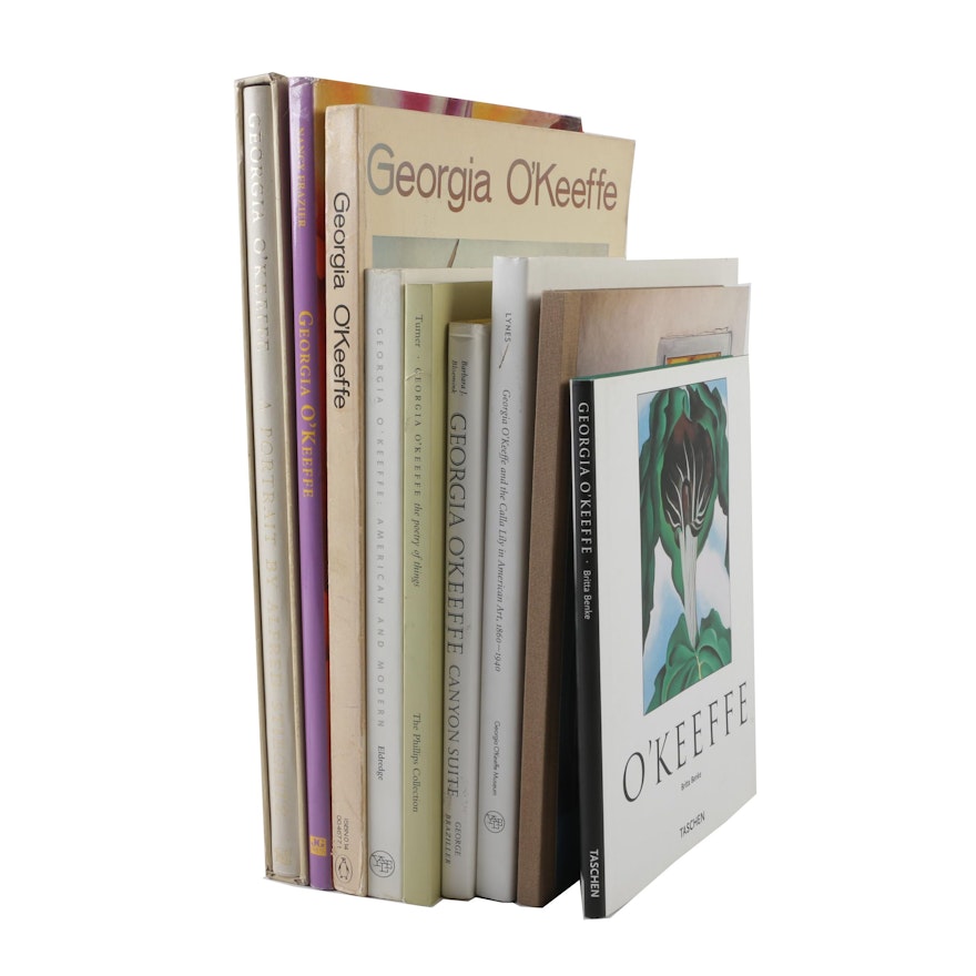 Georgia O'Keeffe Coffee Table Books