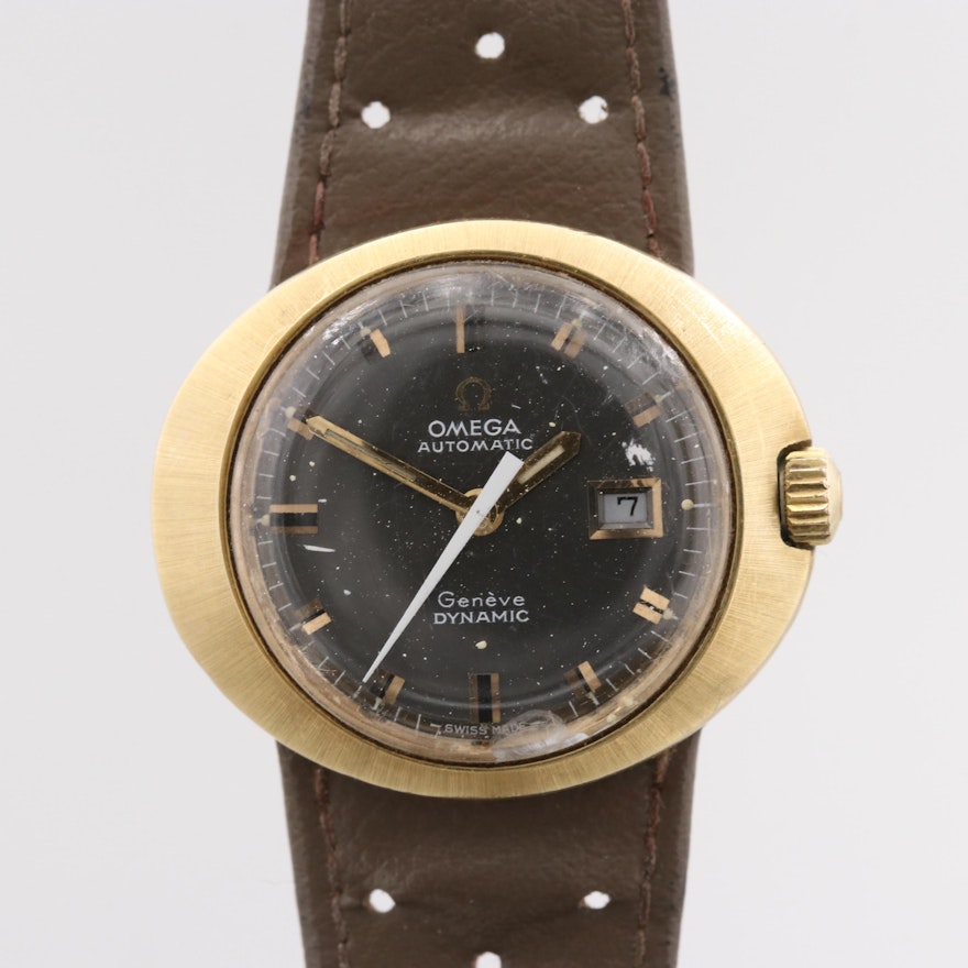 Omega Dynamic Automatic Wristwatch With Date Window