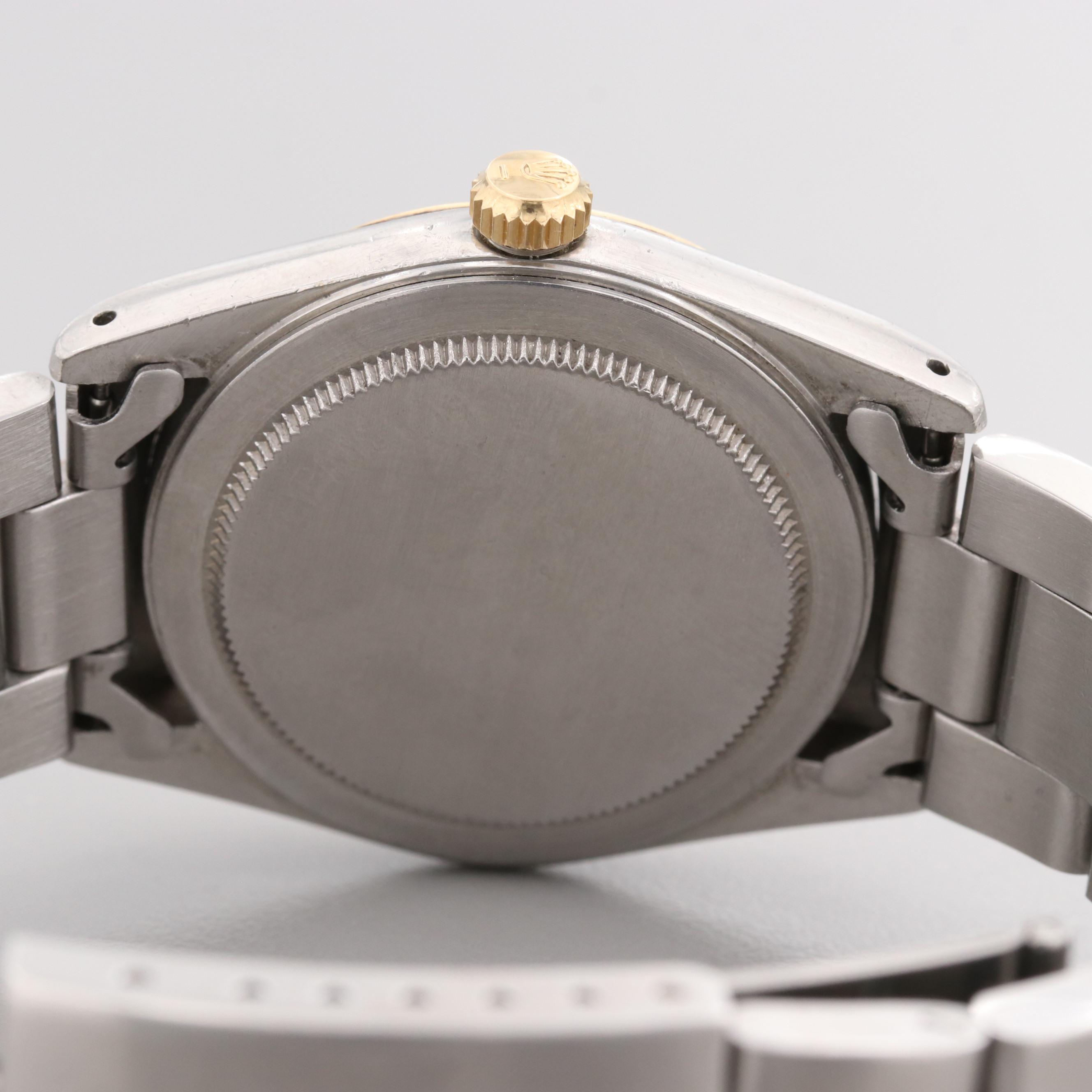 Vintage Tudor Prince Oyster Date Stainless Steel and 18K Yellow Gold Watch