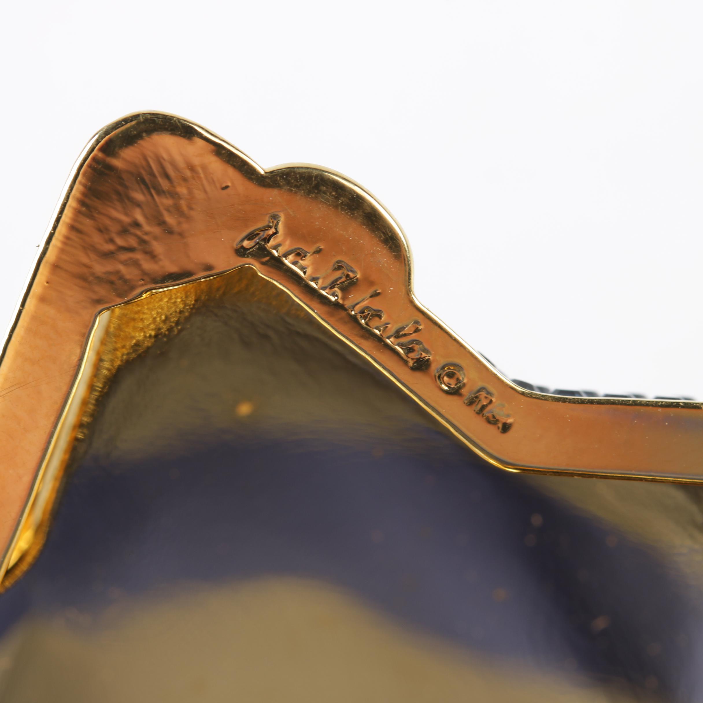 Judith Leiber Swarovski Crystal Star Pill Box