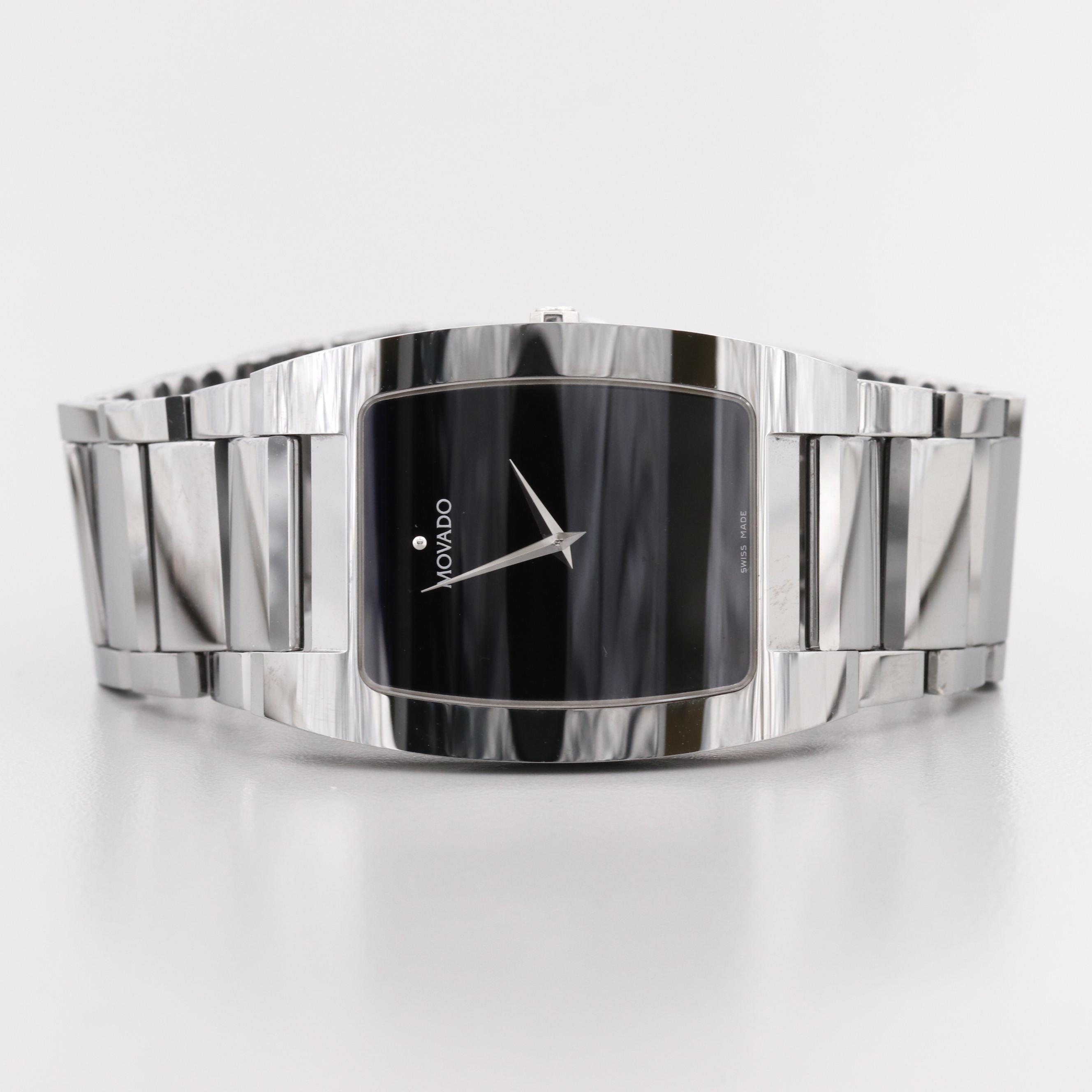 Movado Fiero Tungsten Carbide Quartz Watch