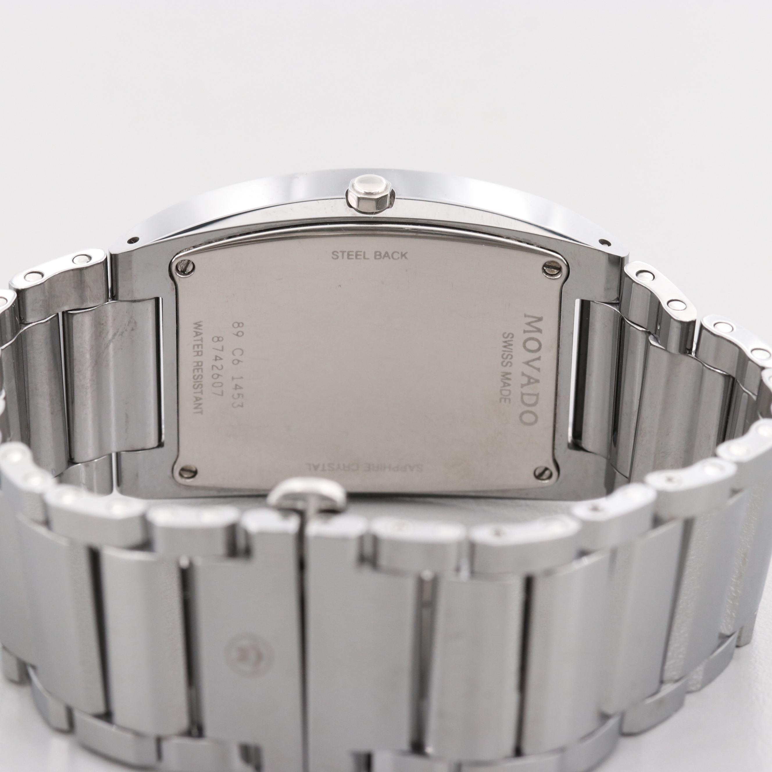 Movado Fiero Tungsten Carbide Quartz Watch