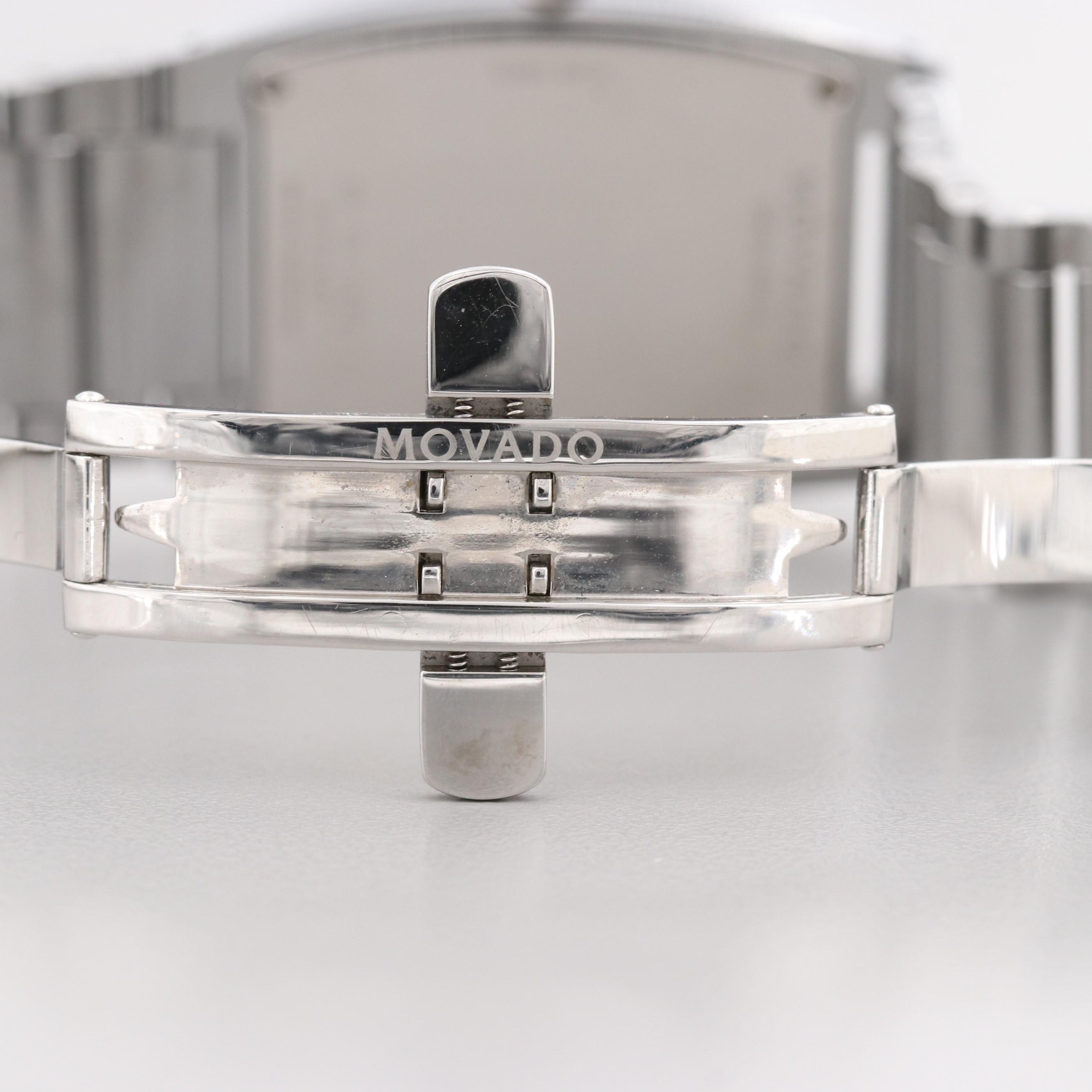 Movado Fiero Tungsten Carbide Quartz Watch