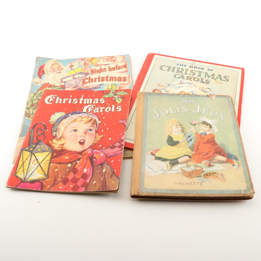 Vintage Christmas Children's Books