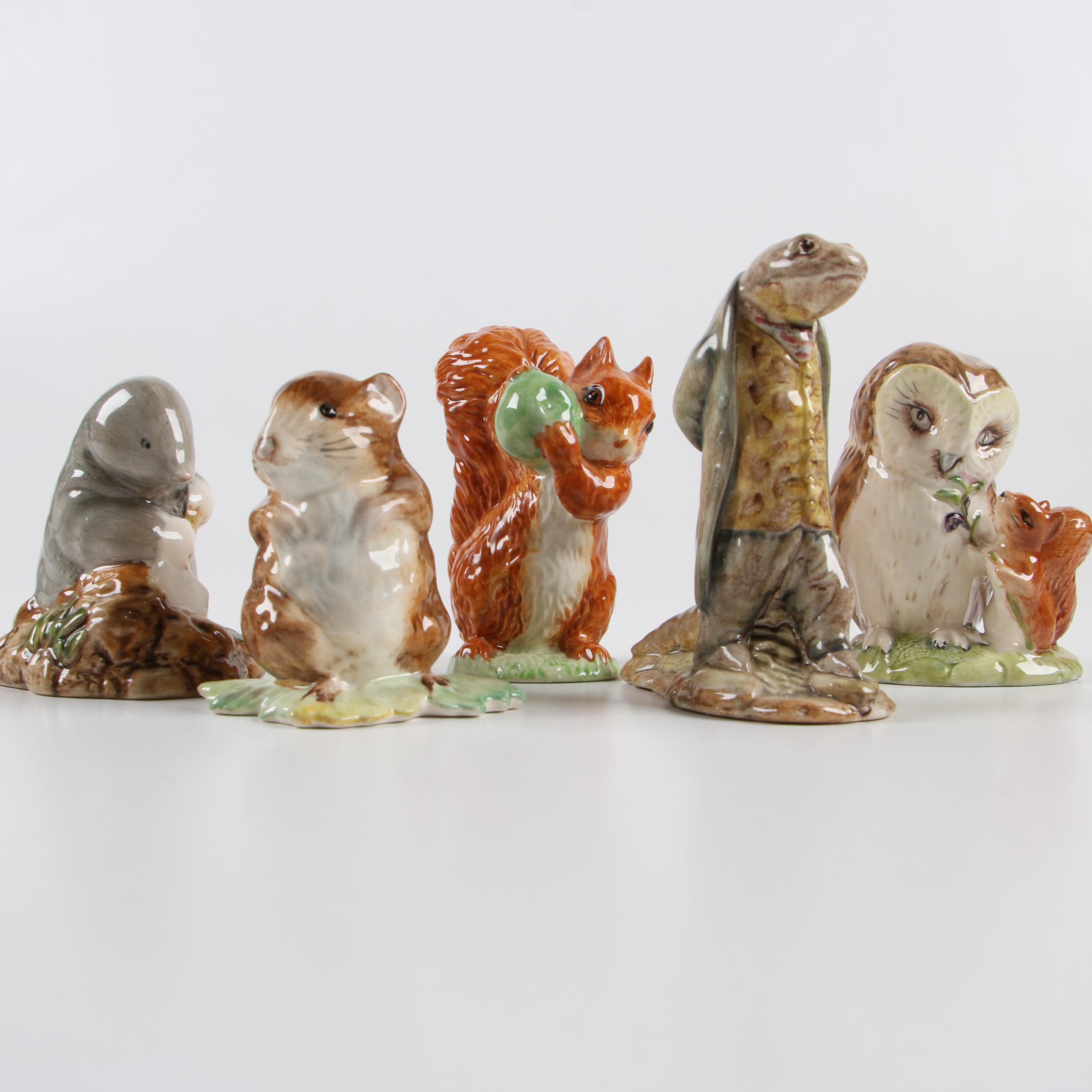 Vintage Beswick "Beatrix Potter" Porcelain Figurines