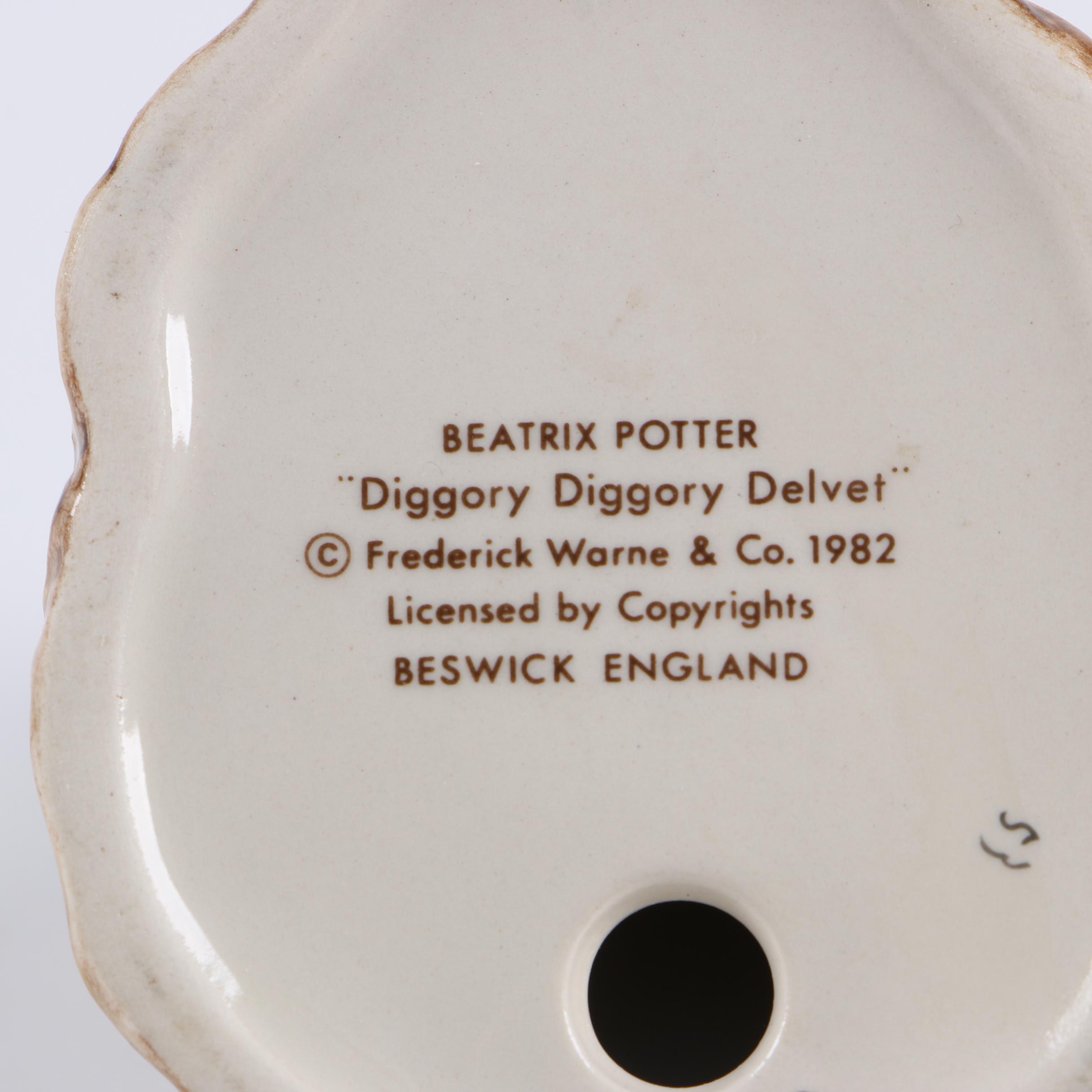 Vintage Beswick "Beatrix Potter" Porcelain Figurines