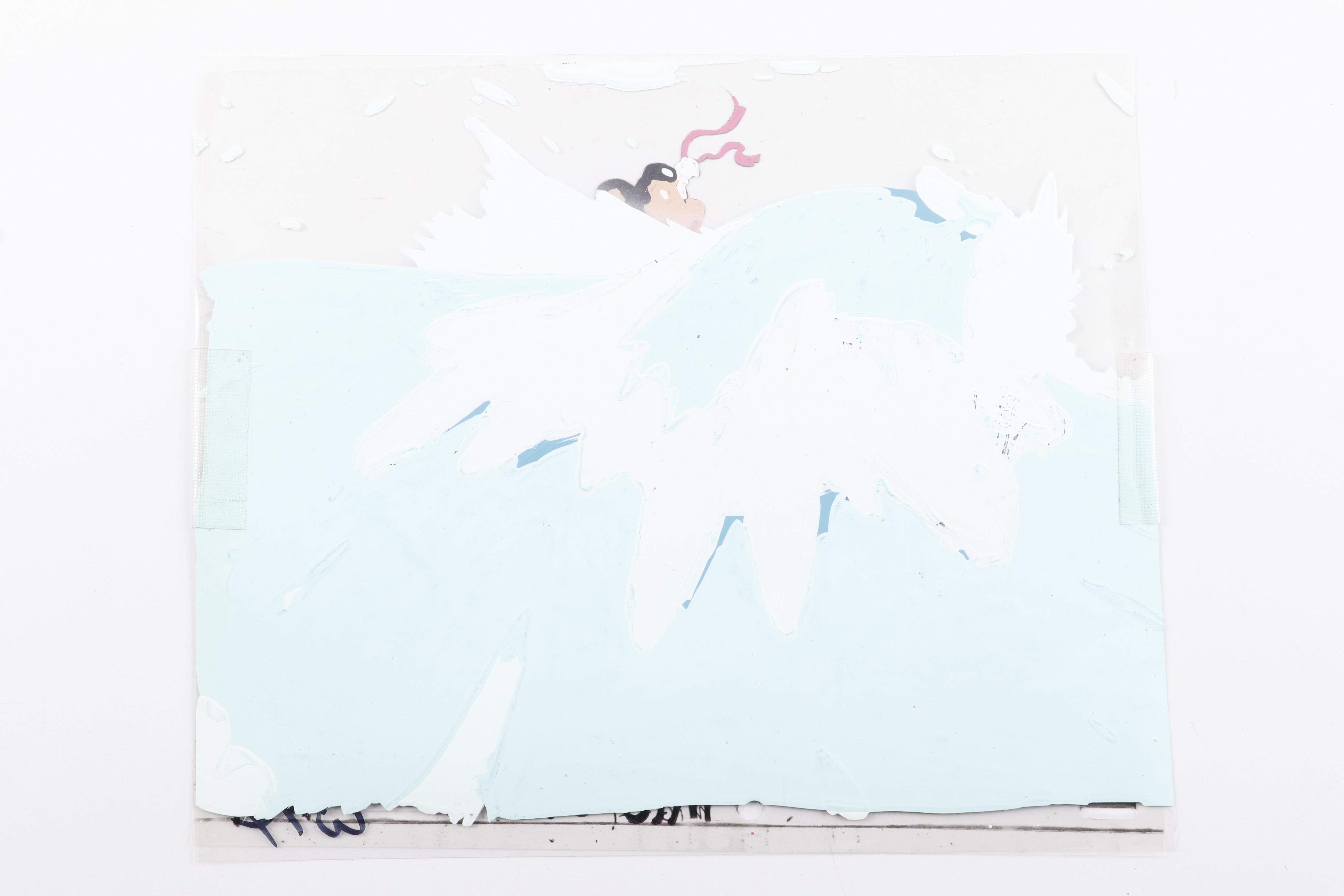 Vintage Superman and Mighty Mouse Animation Cels