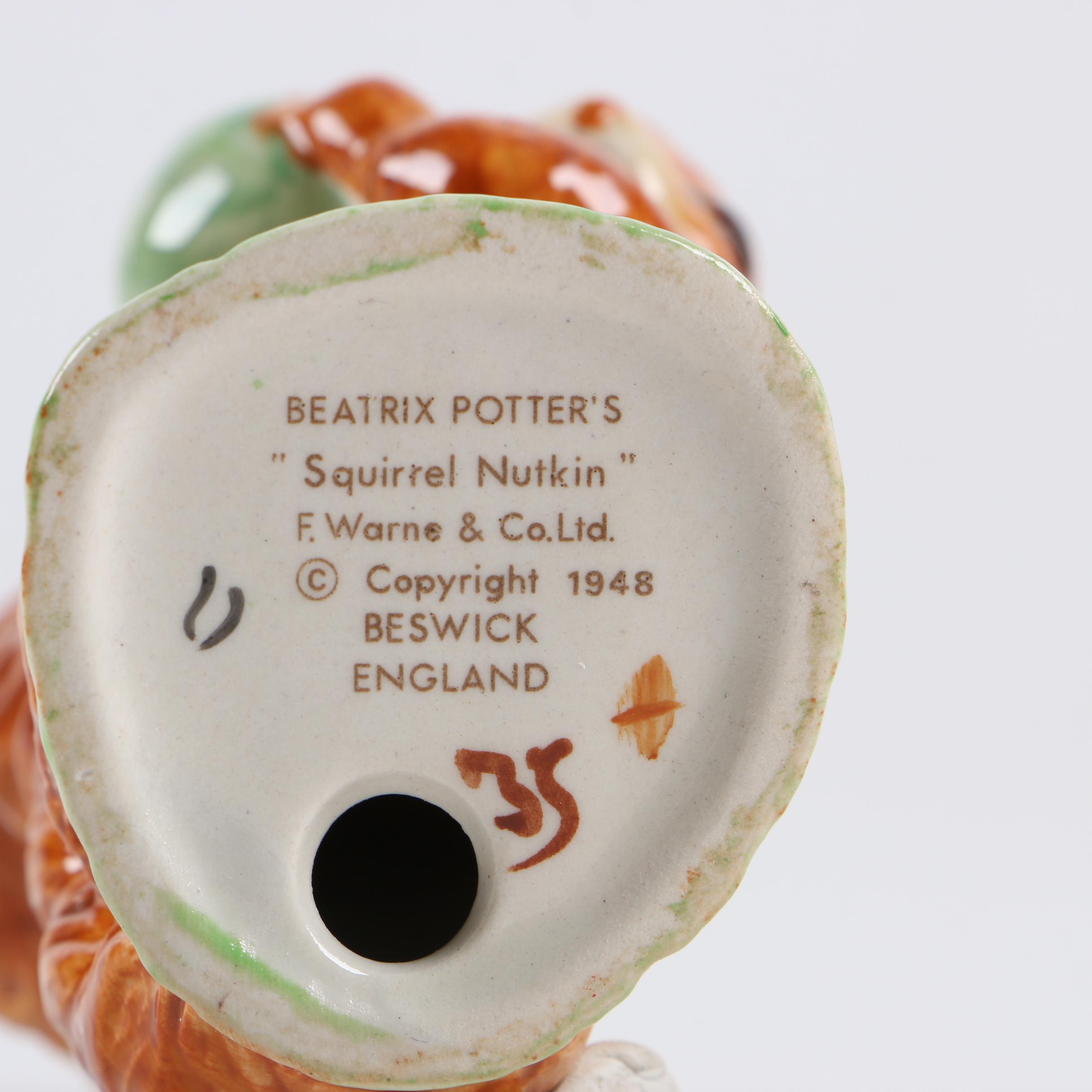 Vintage Beswick "Beatrix Potter" Porcelain Figurines