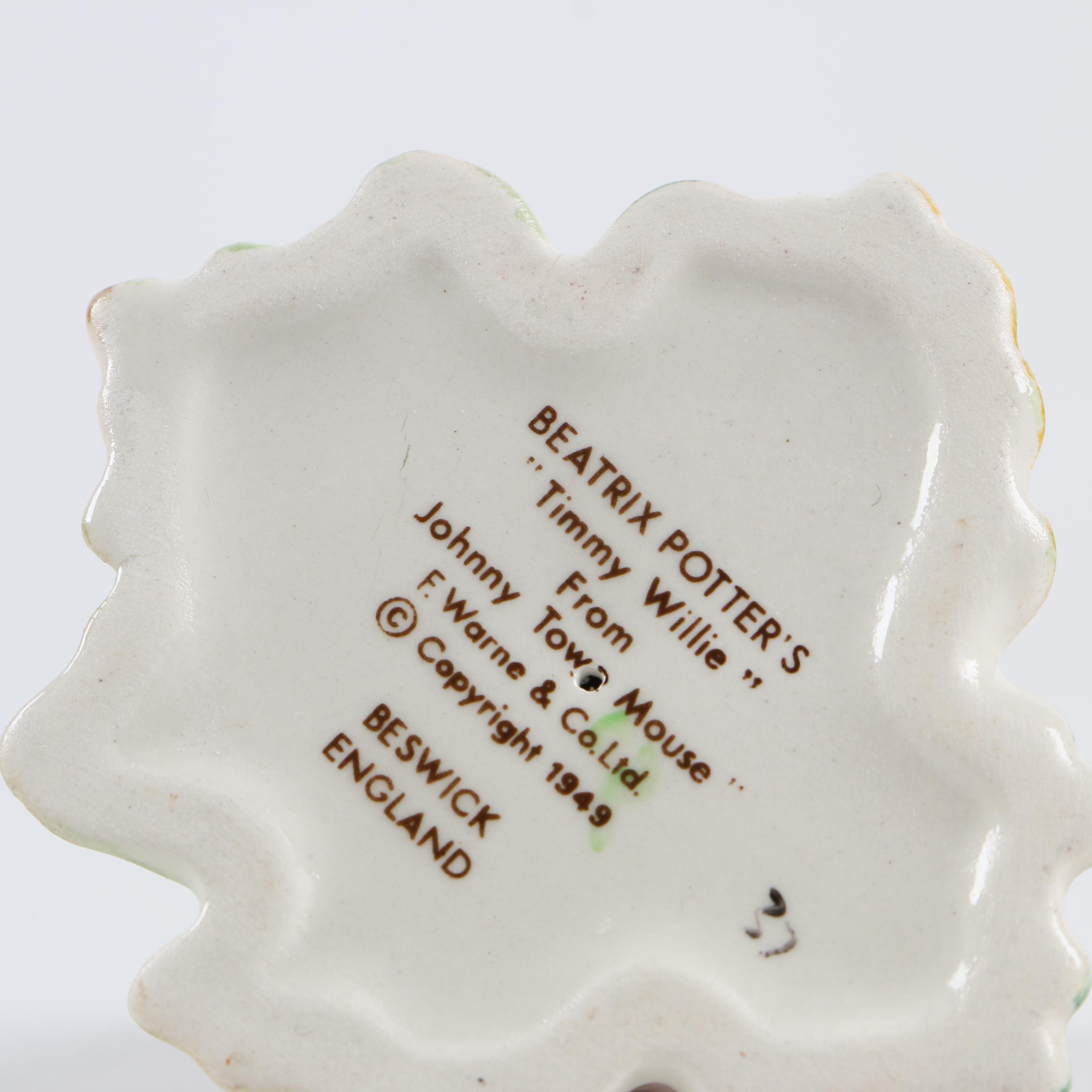 Vintage Beswick "Beatrix Potter" Porcelain Figurines