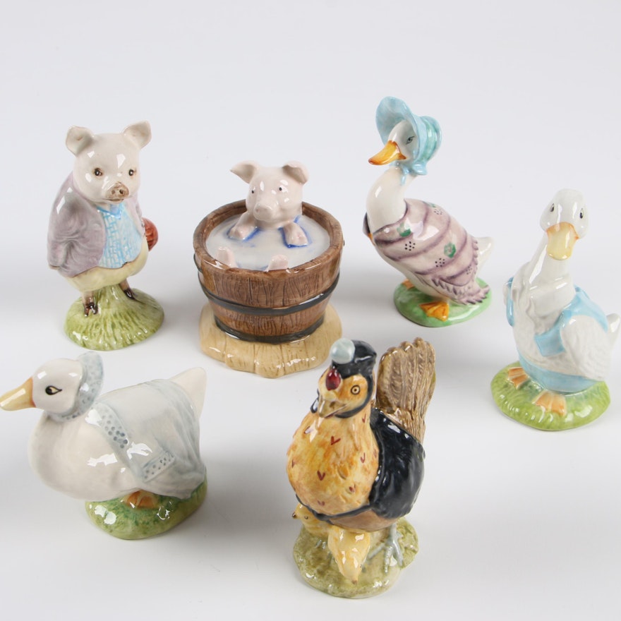 Beswick "Beatrix Potter" Porcelain Figurines