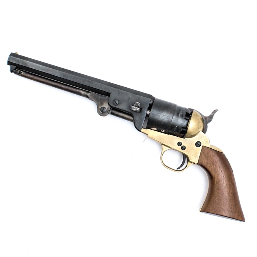F. LLI Pietta 44 Caliber Confederate Navy Black Powder Revolver