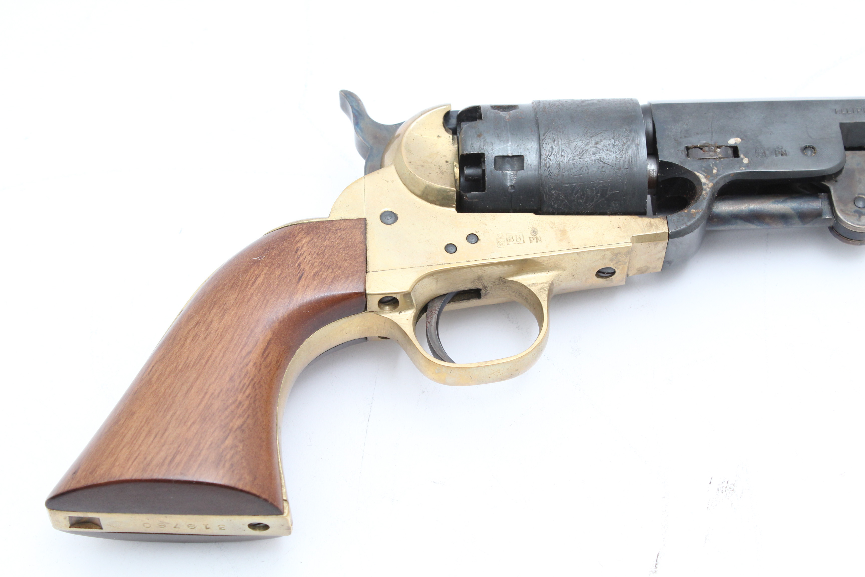 F. LLI Pietta 44 Caliber Confederate Navy Black Powder Revolver