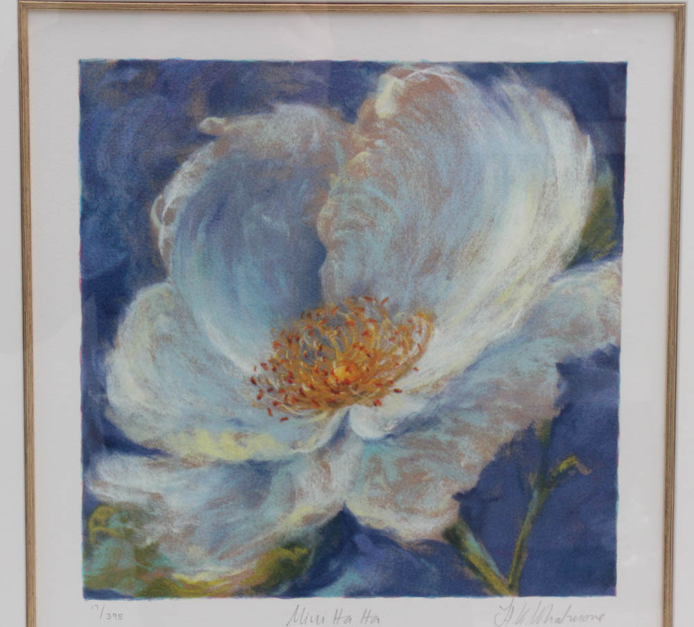 H. K. Whatmore Color Lithograph "Mini Ha Ha"