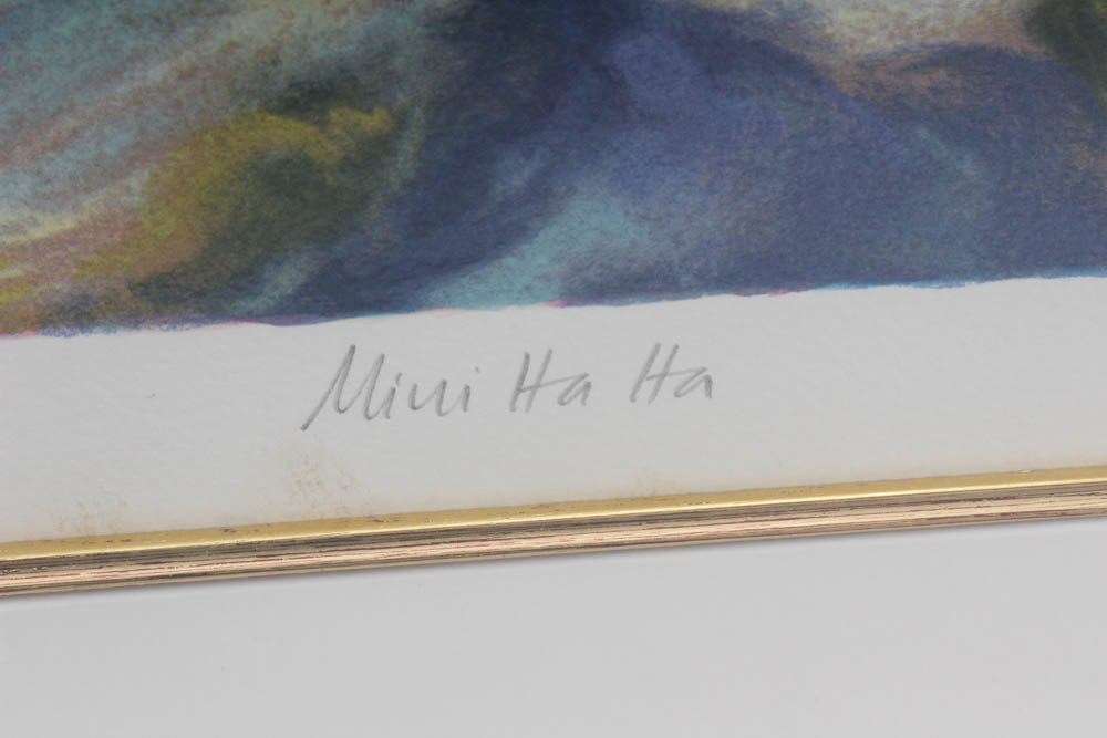 H. K. Whatmore Color Lithograph "Mini Ha Ha"