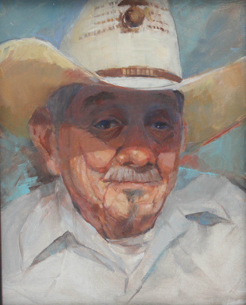 Connie Layne Portrait Oil Painting