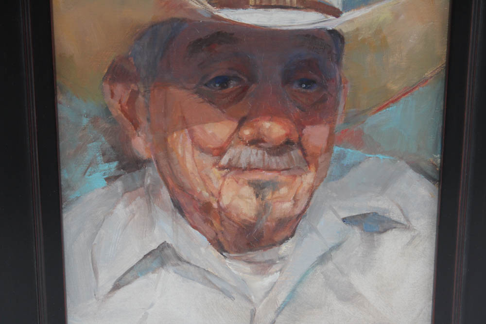 Connie Layne Portrait Oil Painting