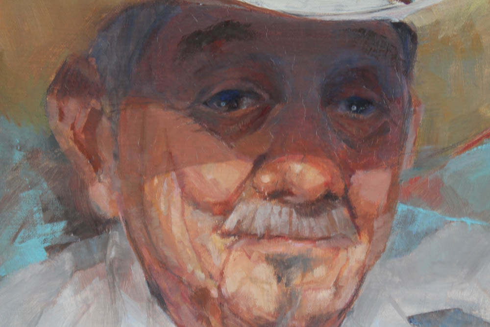 Connie Layne Portrait Oil Painting