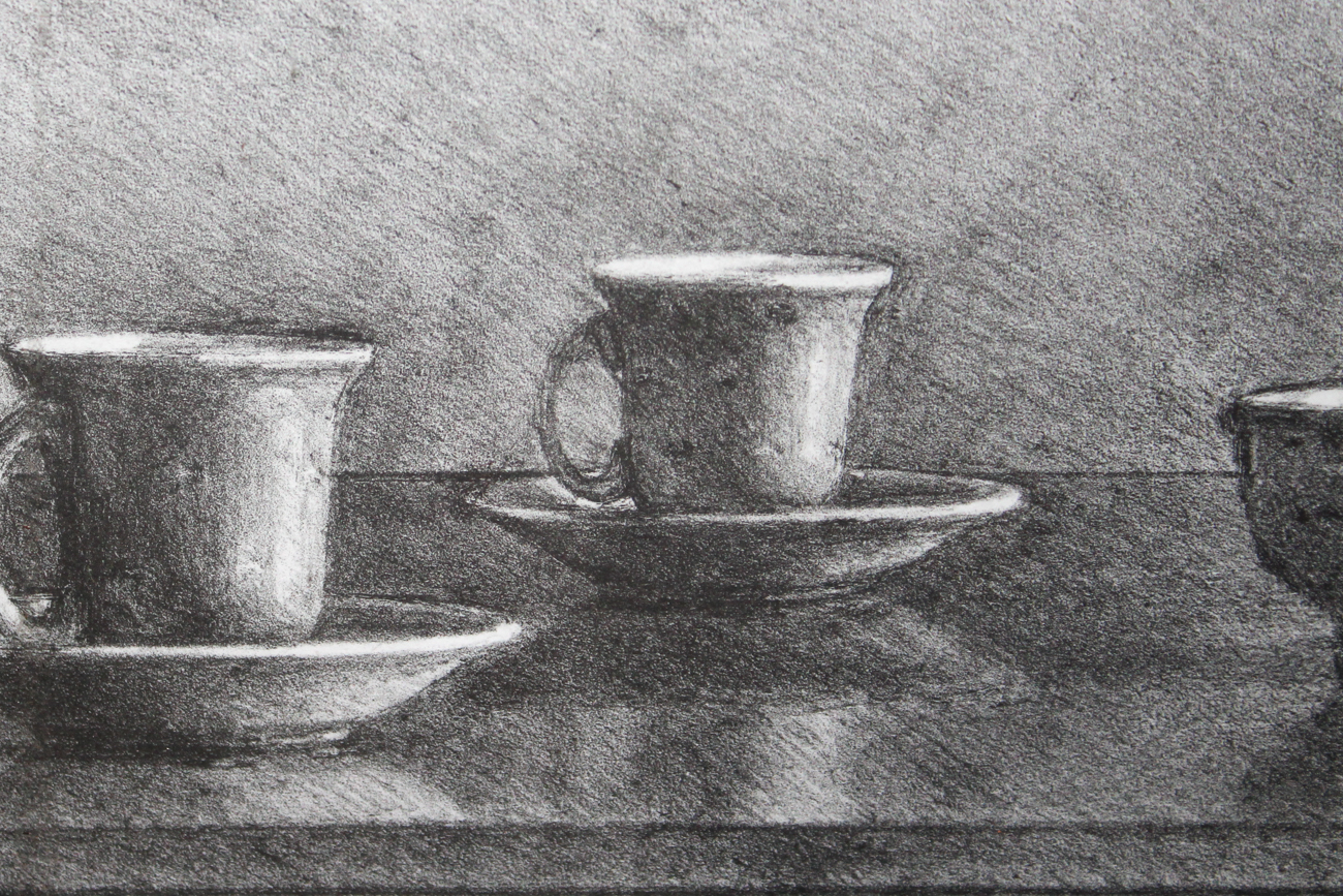 Paul Wiesenfeld Lithograph "Coffee Service"