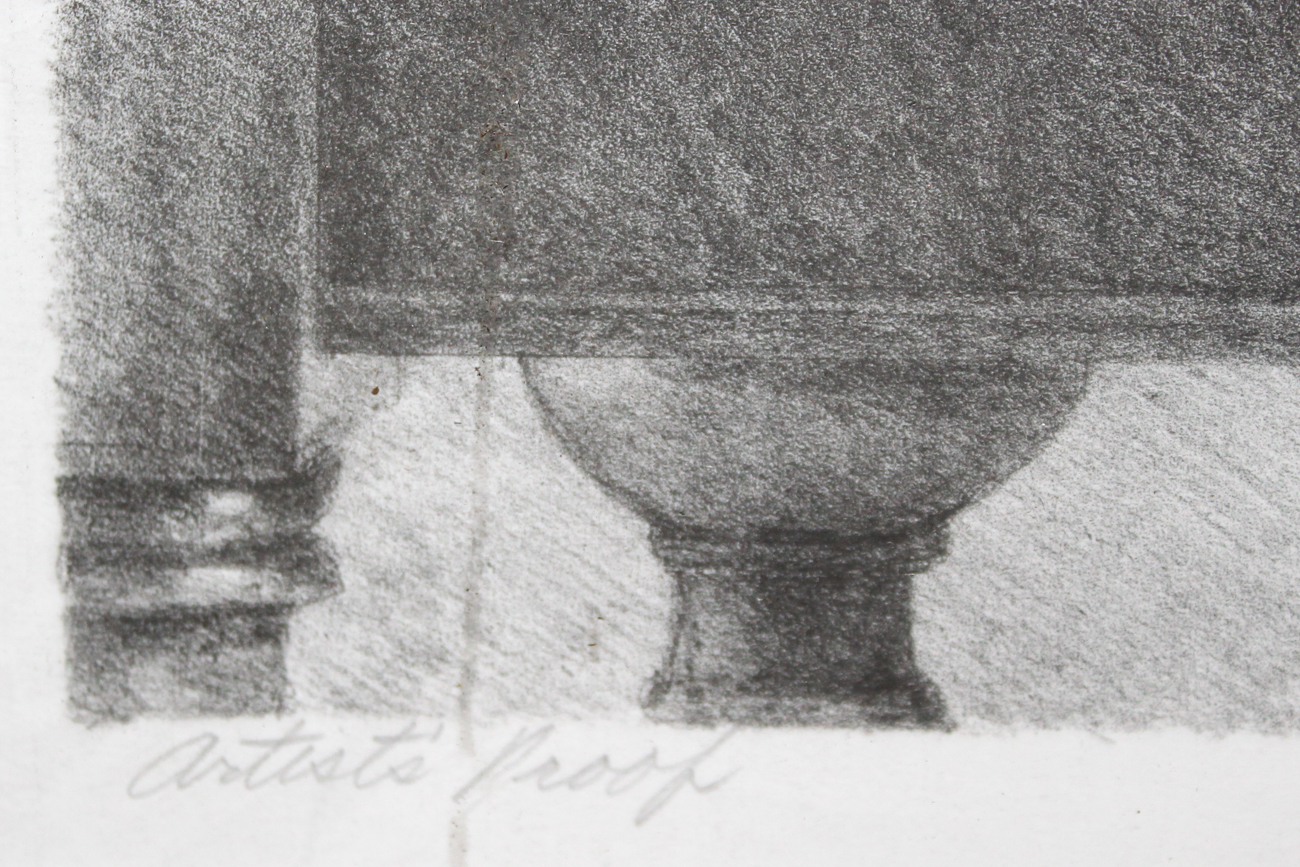 Paul Wiesenfeld Lithograph "Coffee Service"