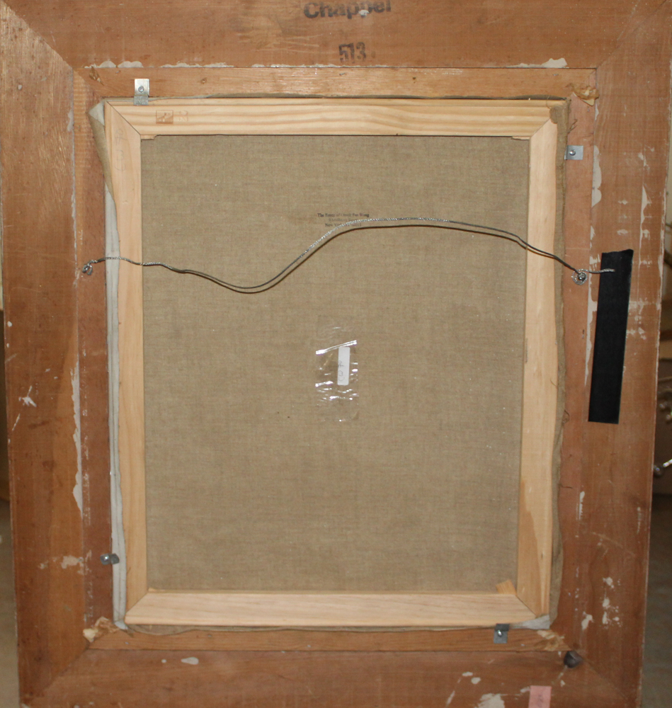 Chuck Wong Oil Painting of Boat