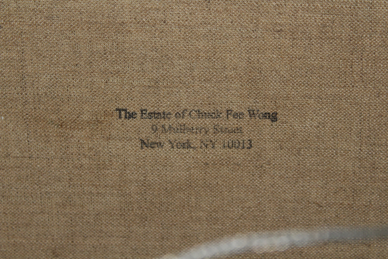 Chuck Wong Oil Painting of Boat