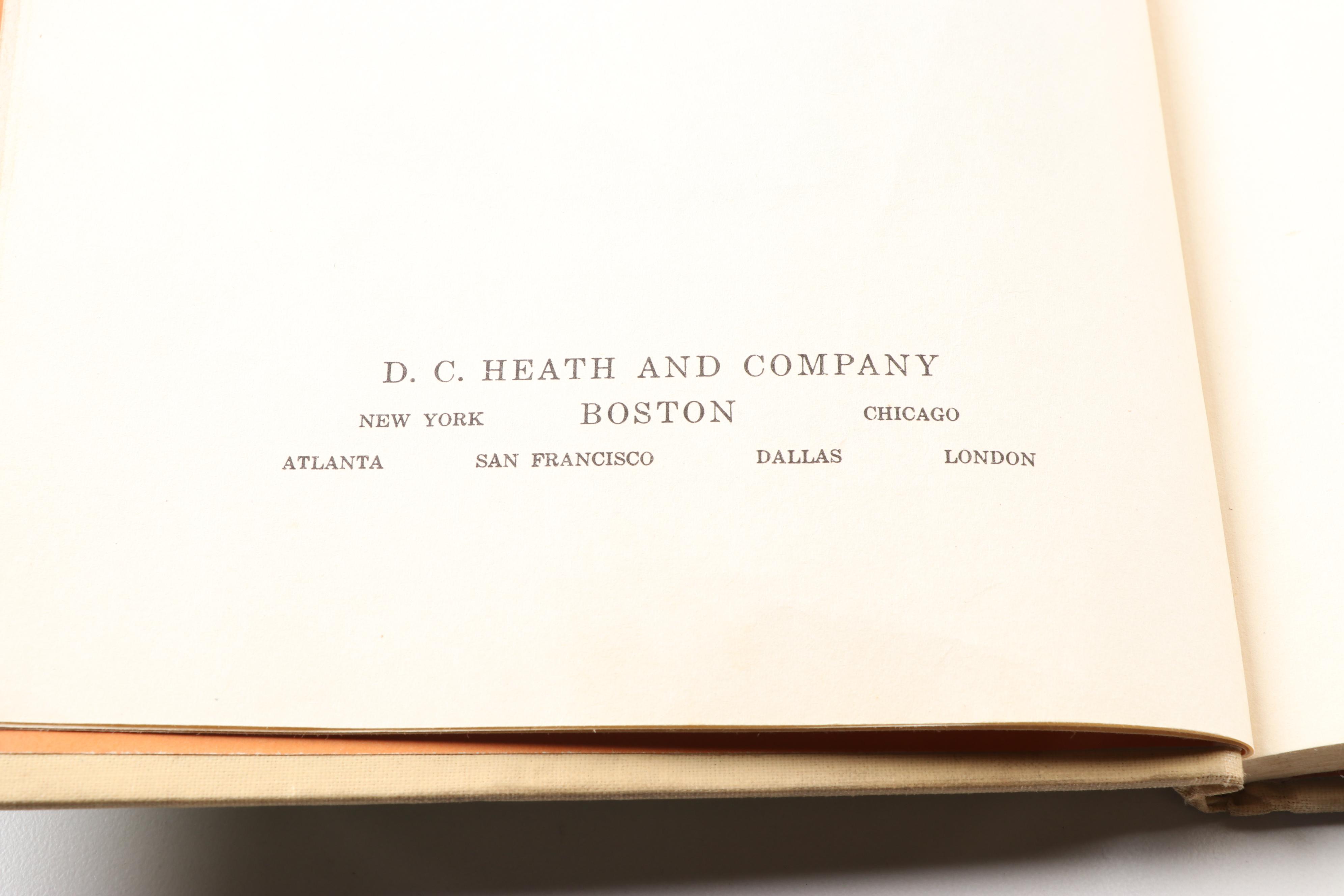 Walt Disney Story Books Including "School Days in Disneyville"