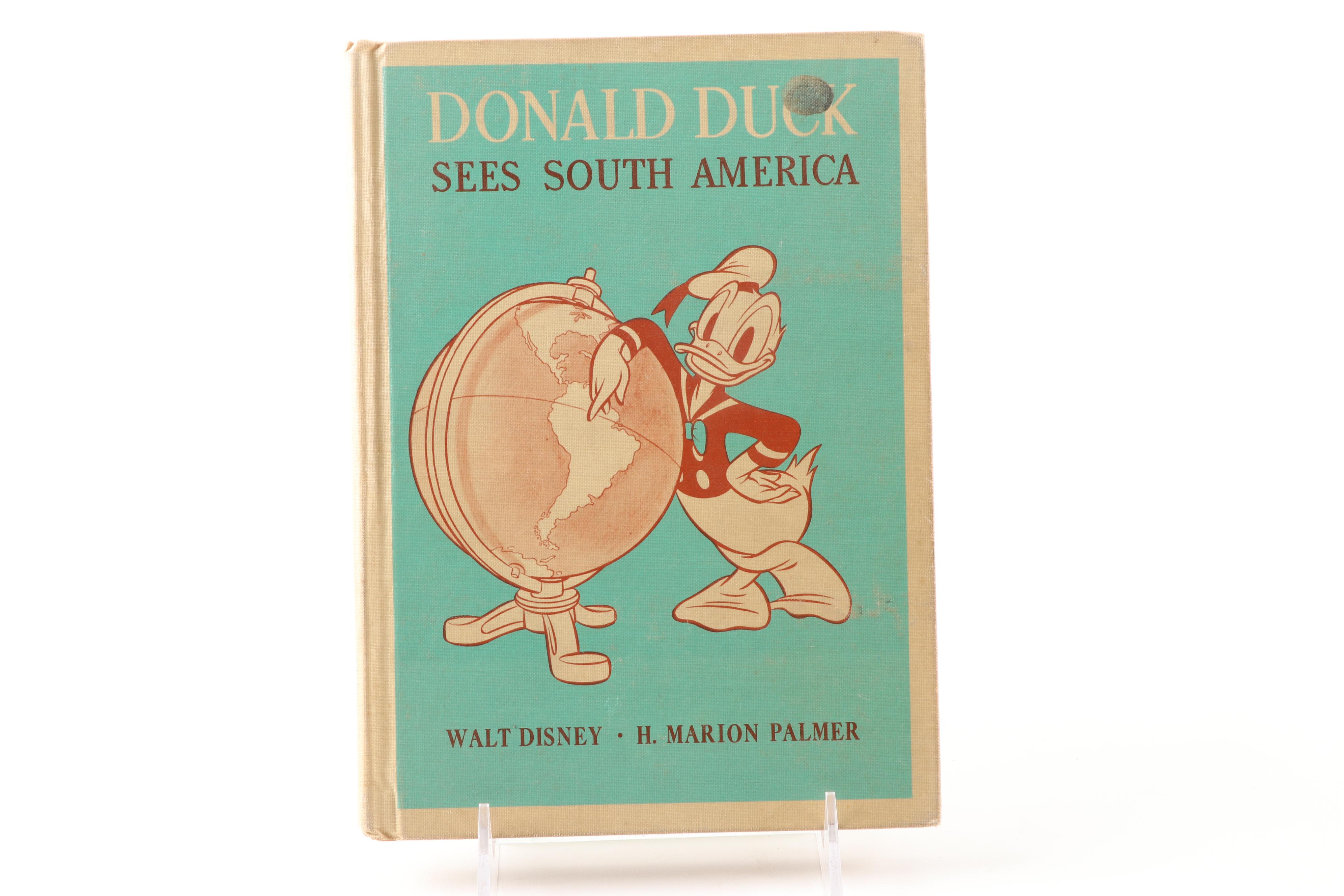 Walt Disney Story Books Including "School Days in Disneyville"