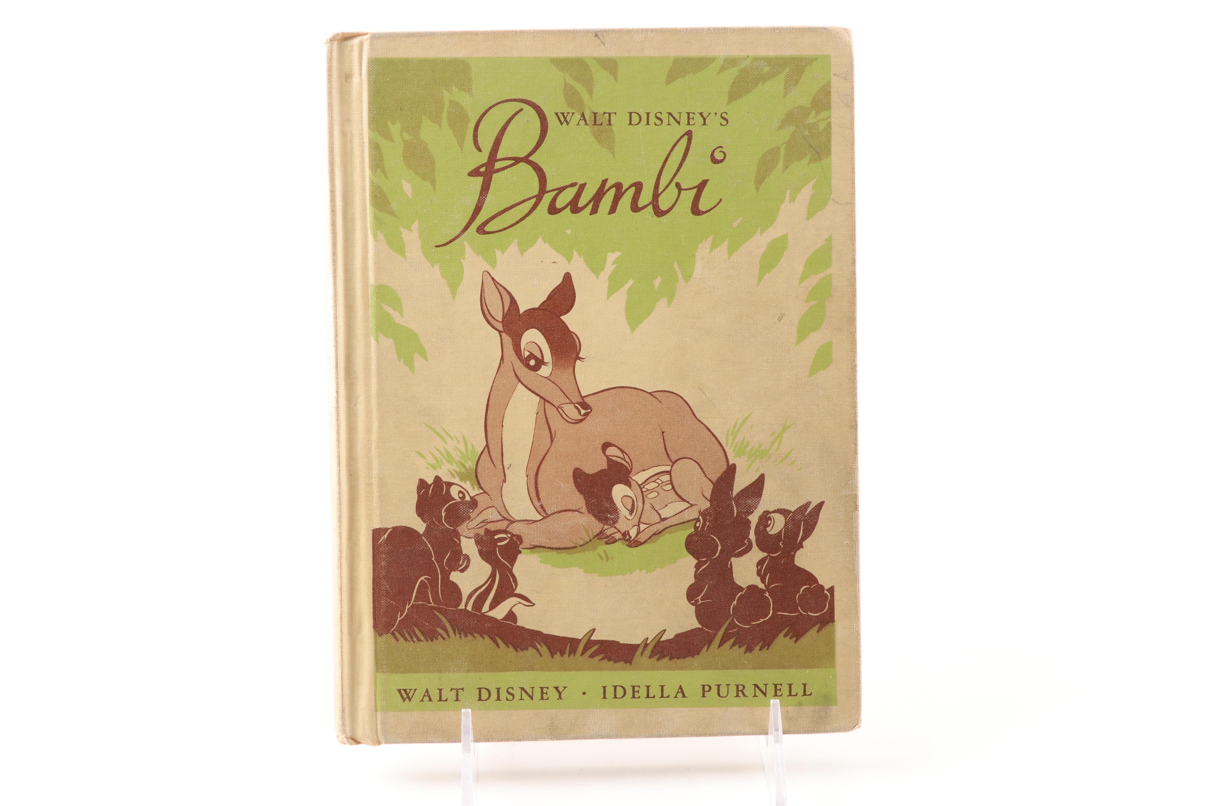 Walt Disney Story Books Including "School Days in Disneyville"