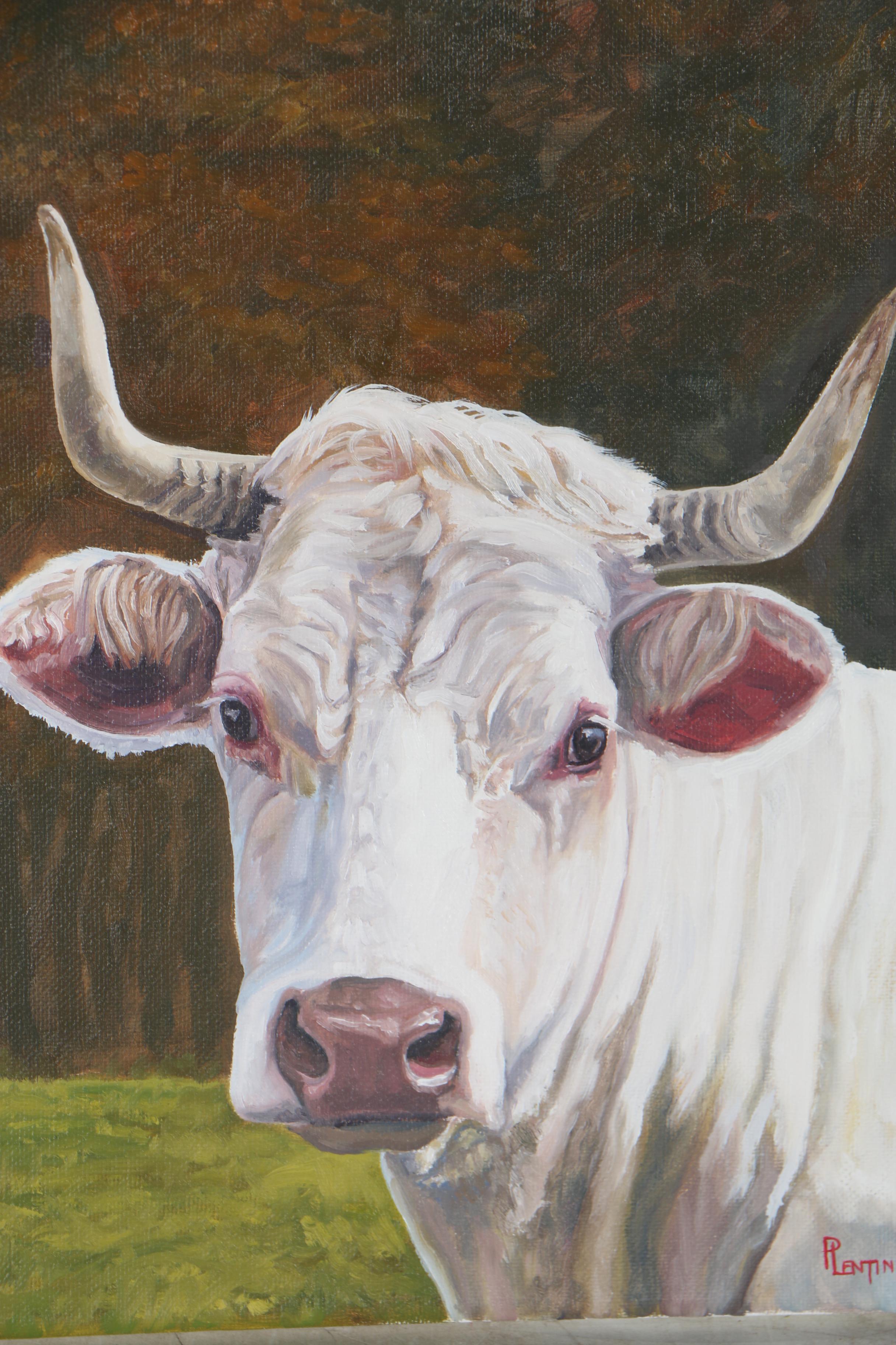 Peter Lentini Oil Painting "Due"