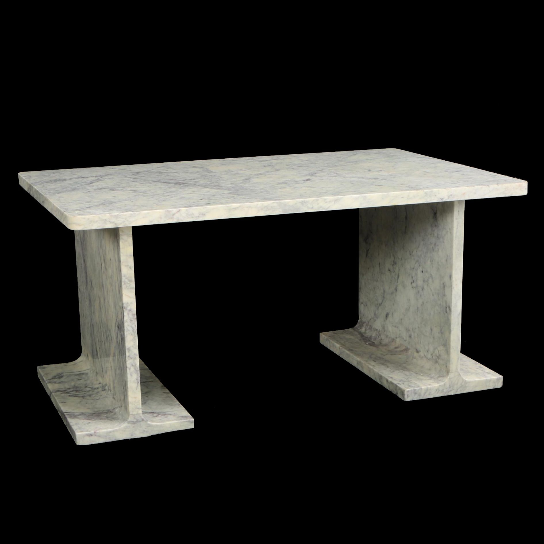 Indian Marble "Numerals" Coffee Table