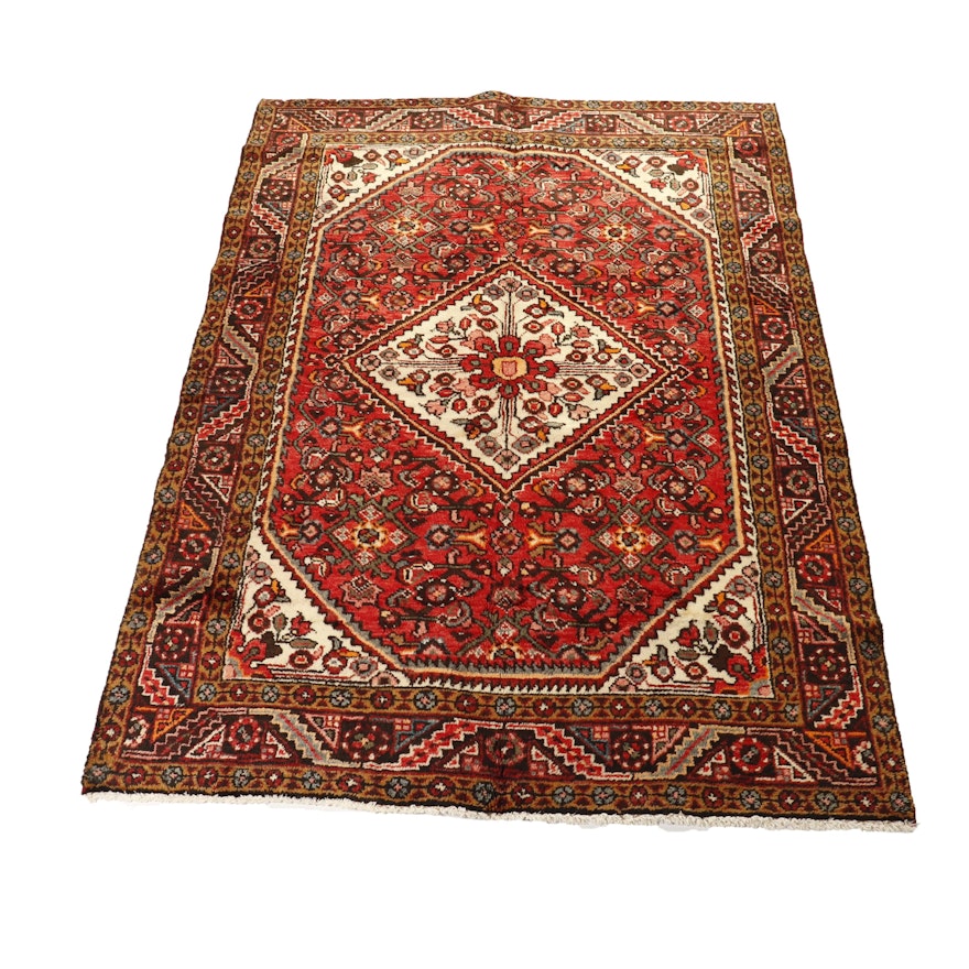 Hand-Knotted Persian Borchalou Wool Rug