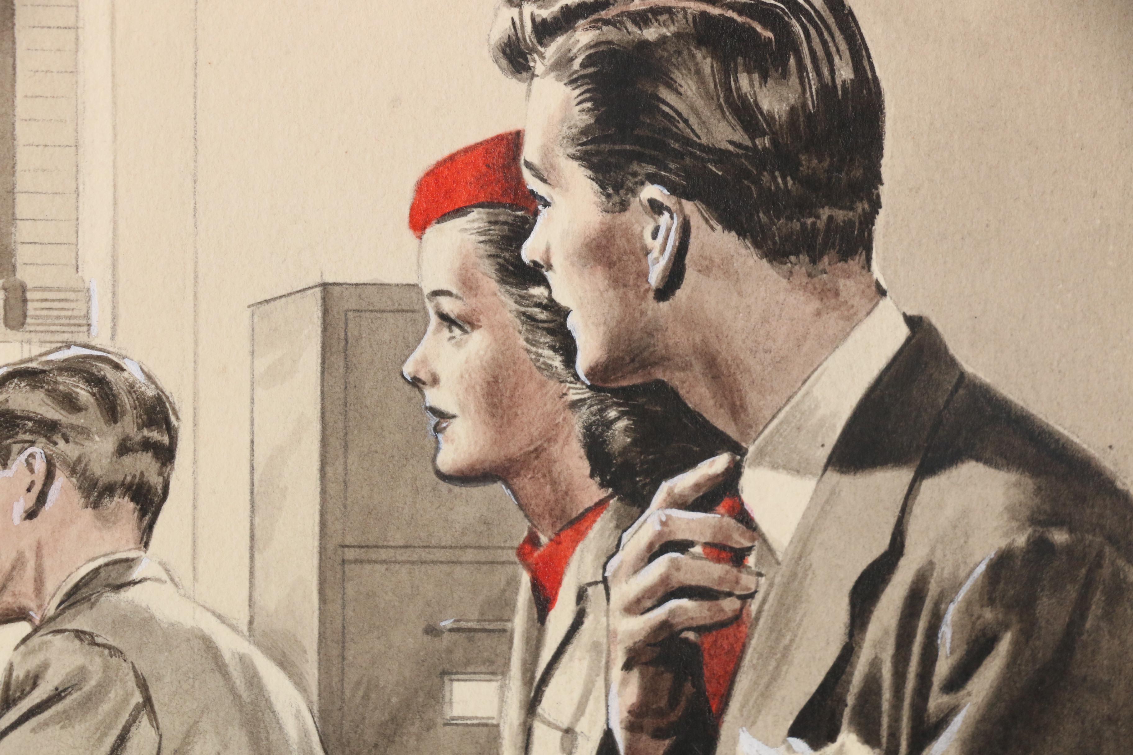 Richard F. Williams Watercolor Illustration