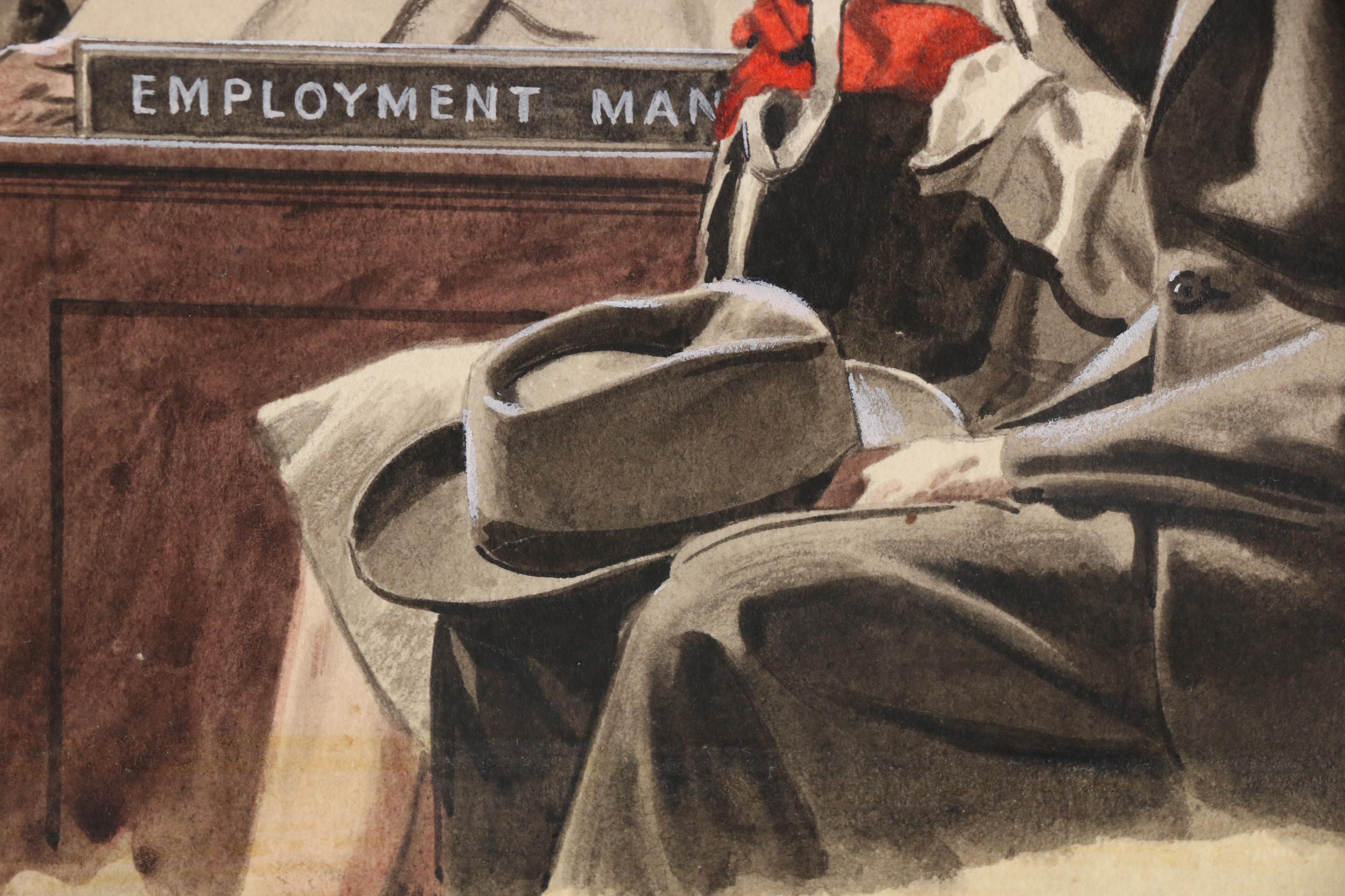 Richard F. Williams Watercolor Illustration