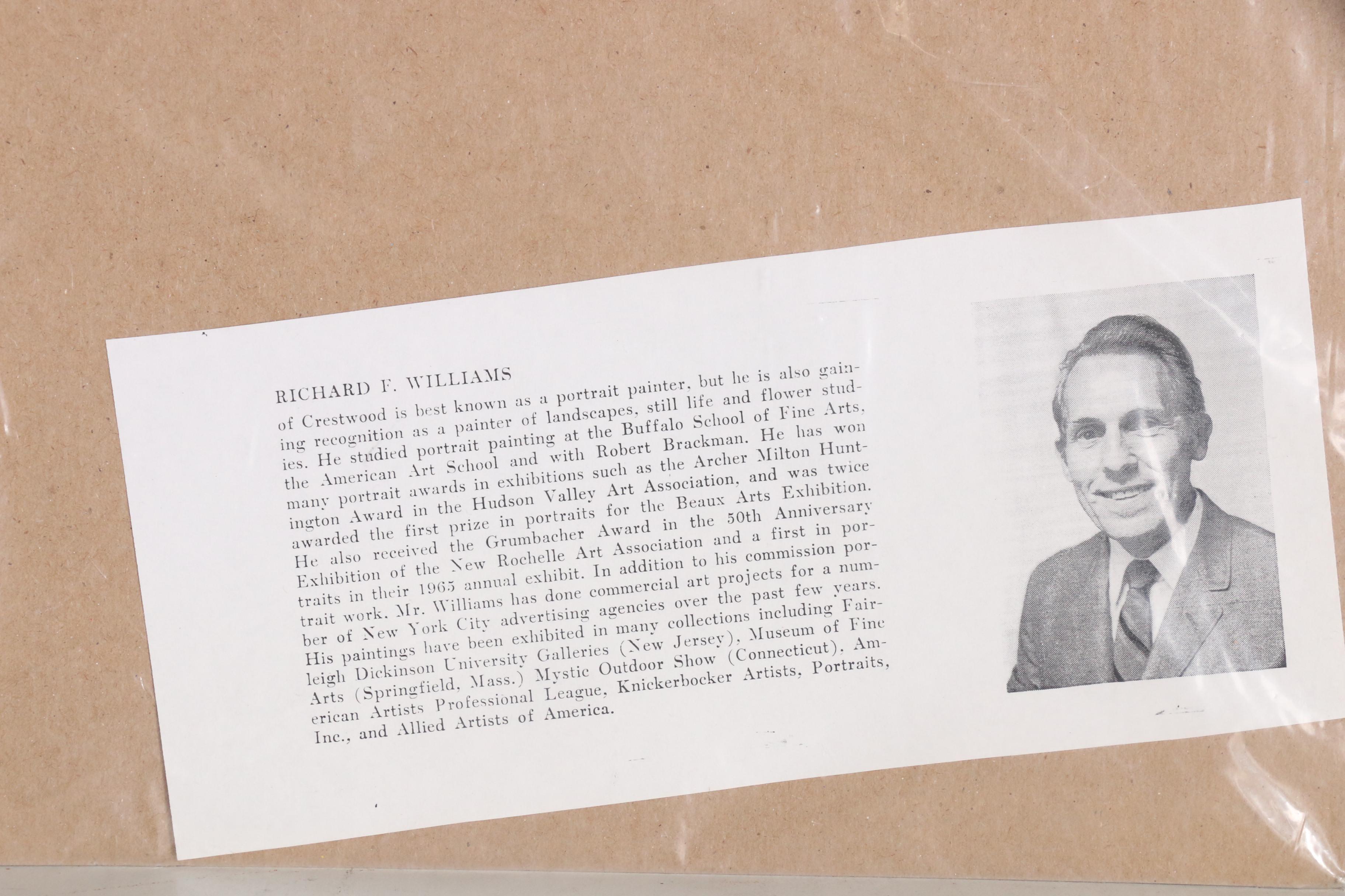 Richard F. Williams Watercolor Illustration