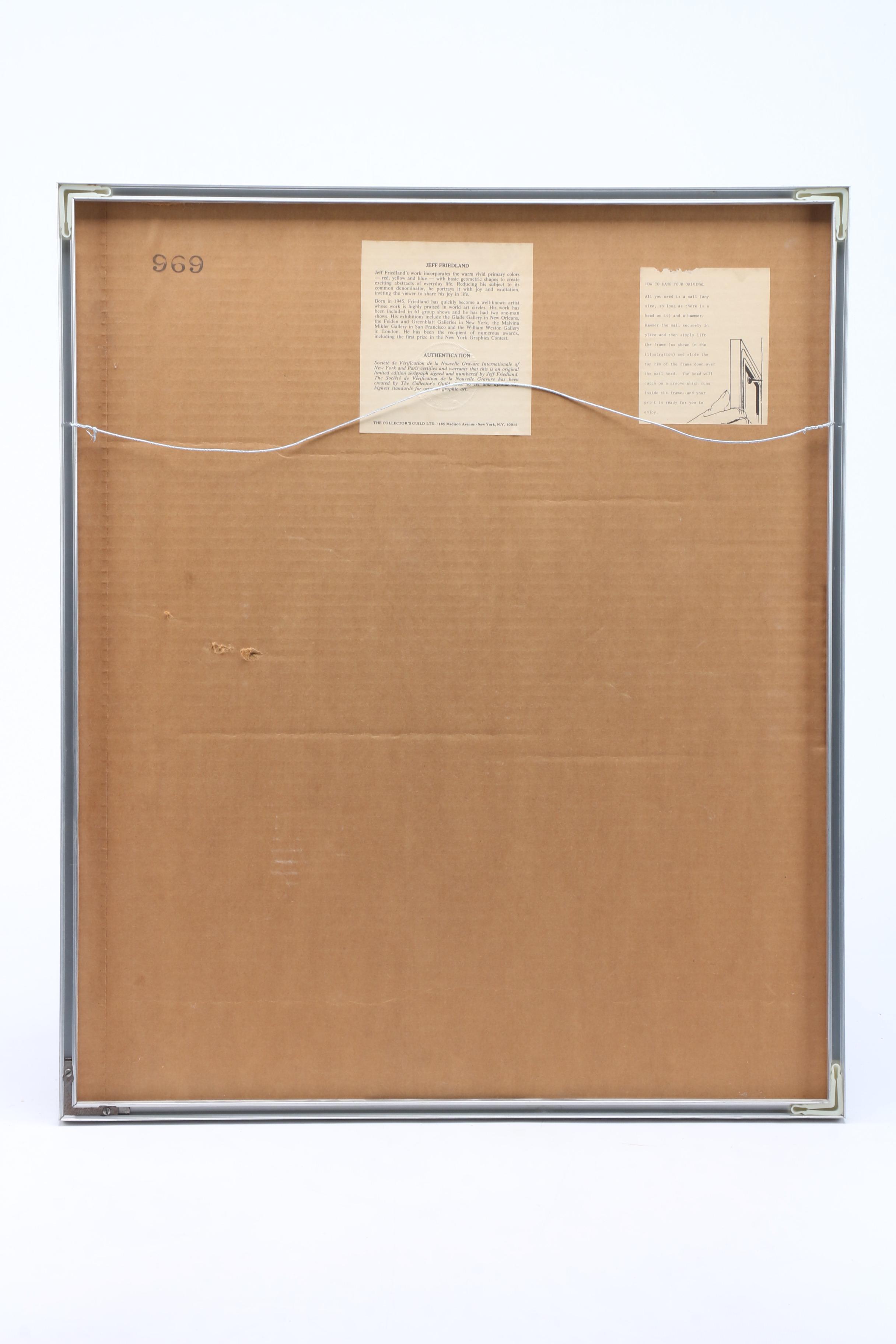 Jeff Friedland Limited Edition Serigraph "Rainbow II"