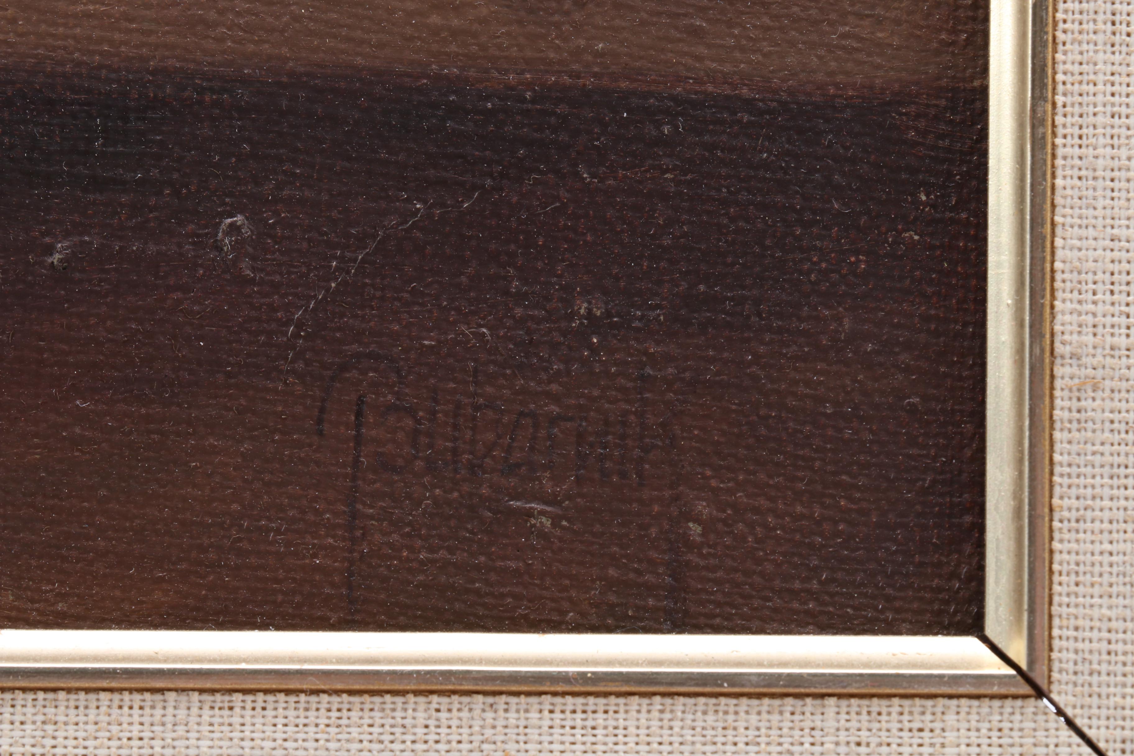 Mid 20th Century Still Life Oil Painting