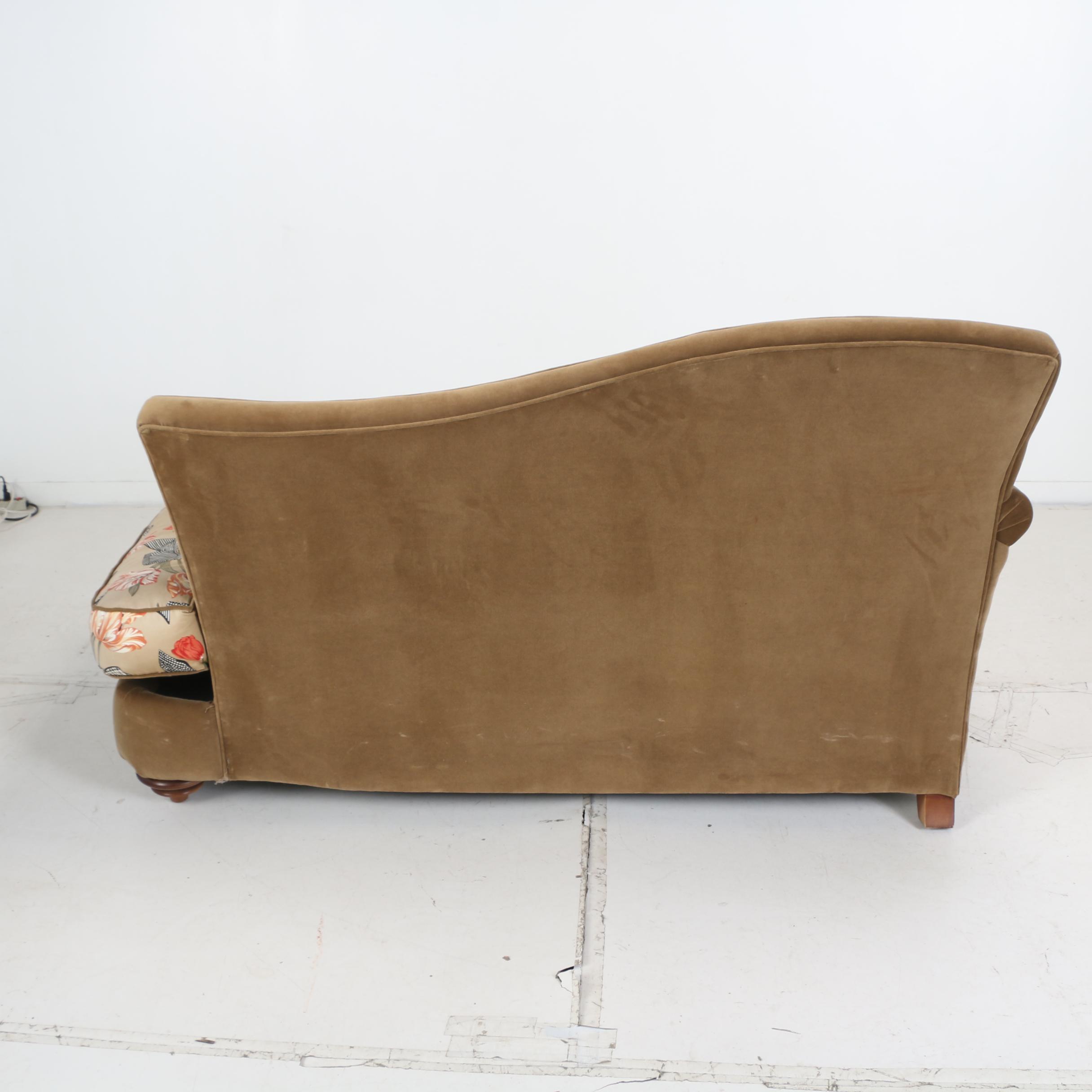 Thayer Coggin Furniture Custom-Upholstered Left-Arm Facing Sofa