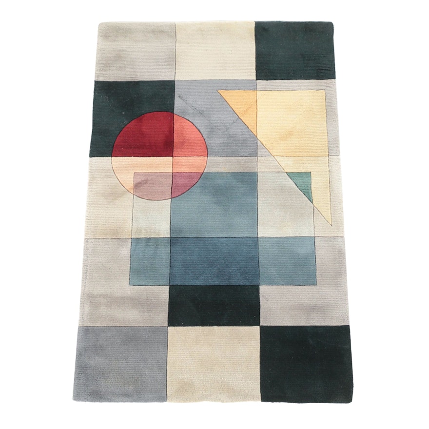 Momeni Hand-Tufted Chinese "New Wave" Wool Area Rug