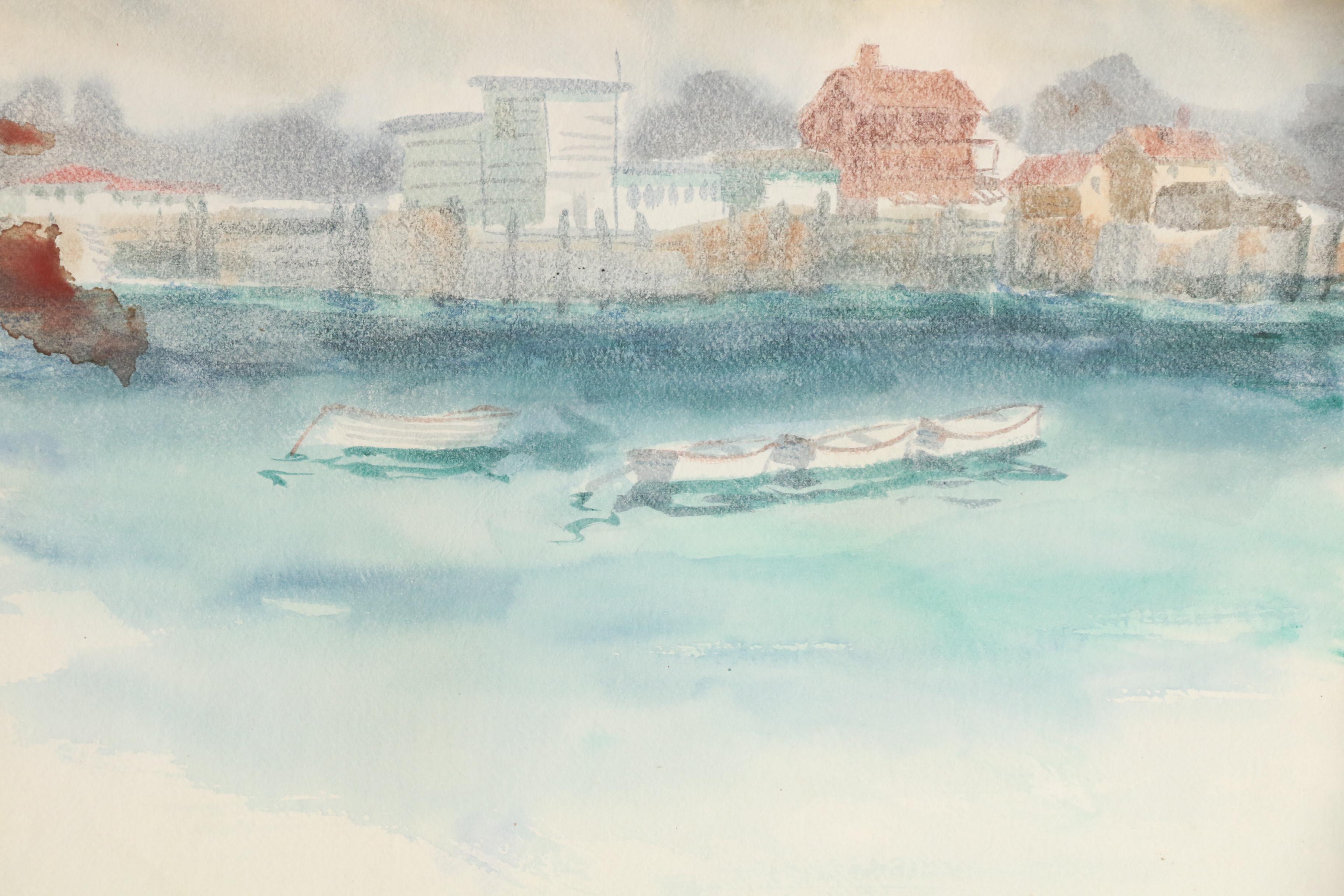 Cathal O'Toole Mixed Media Coastal Landscape Paintings