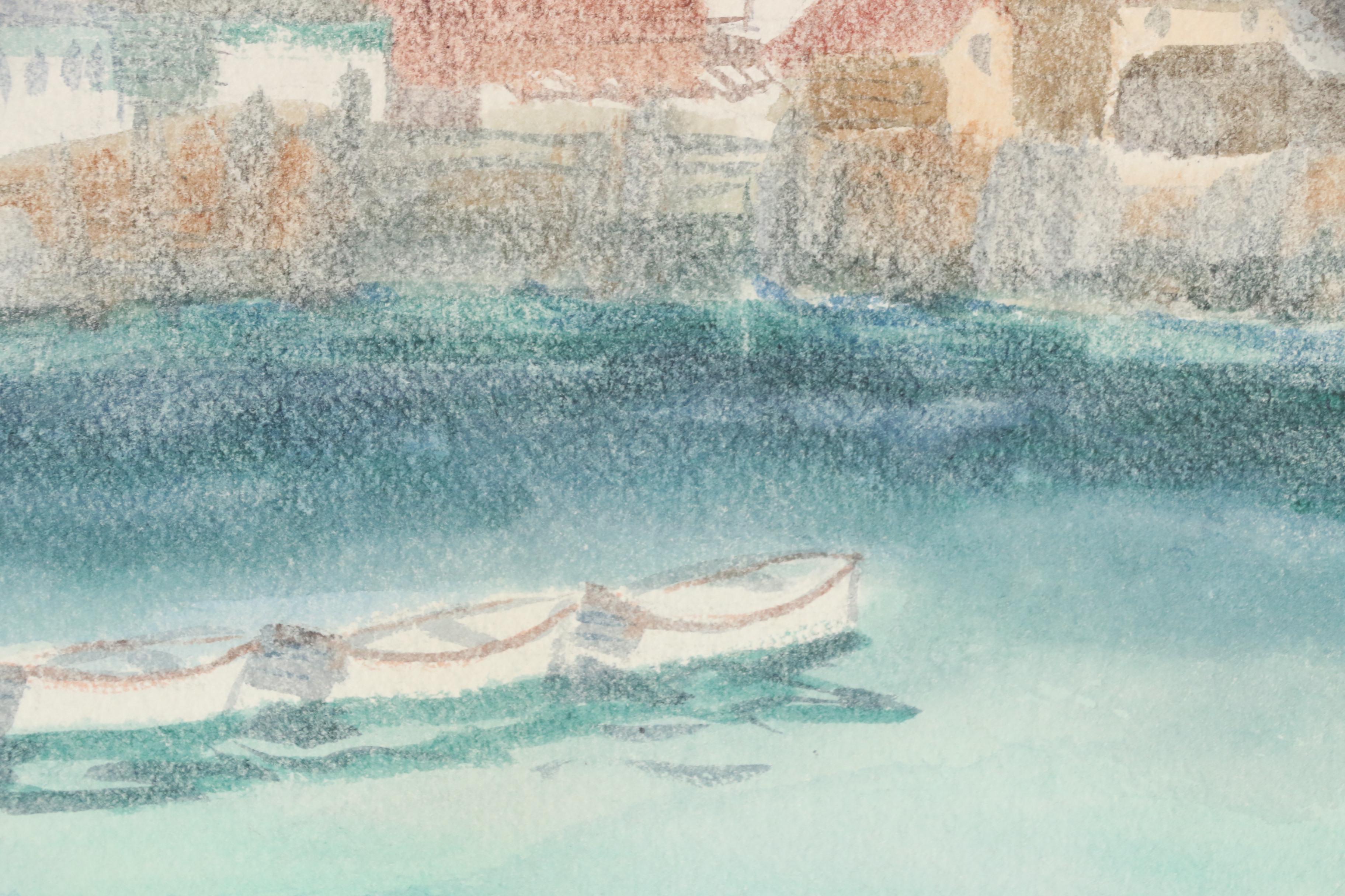 Cathal O'Toole Mixed Media Coastal Landscape Paintings