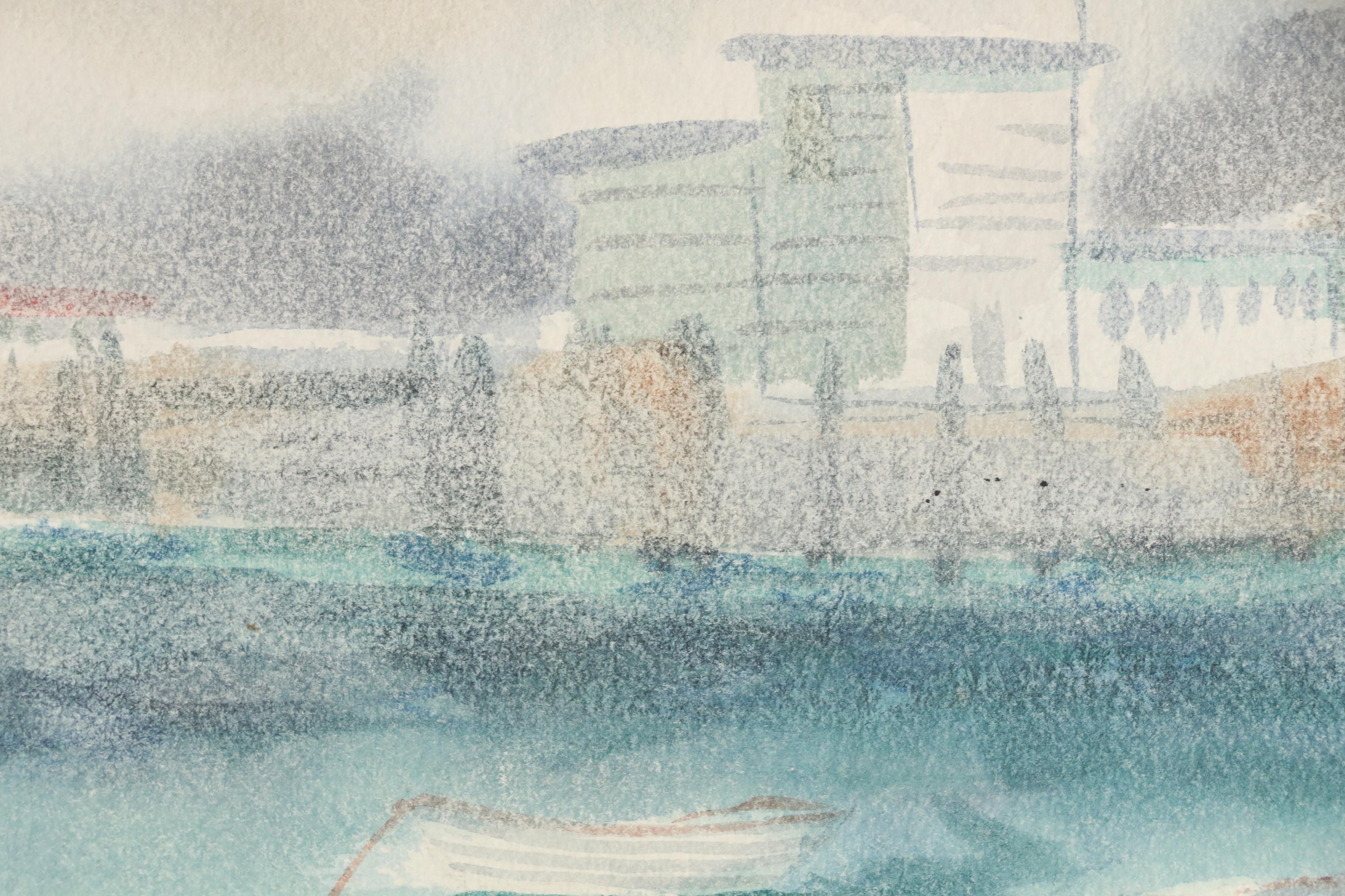 Cathal O'Toole Mixed Media Coastal Landscape Paintings