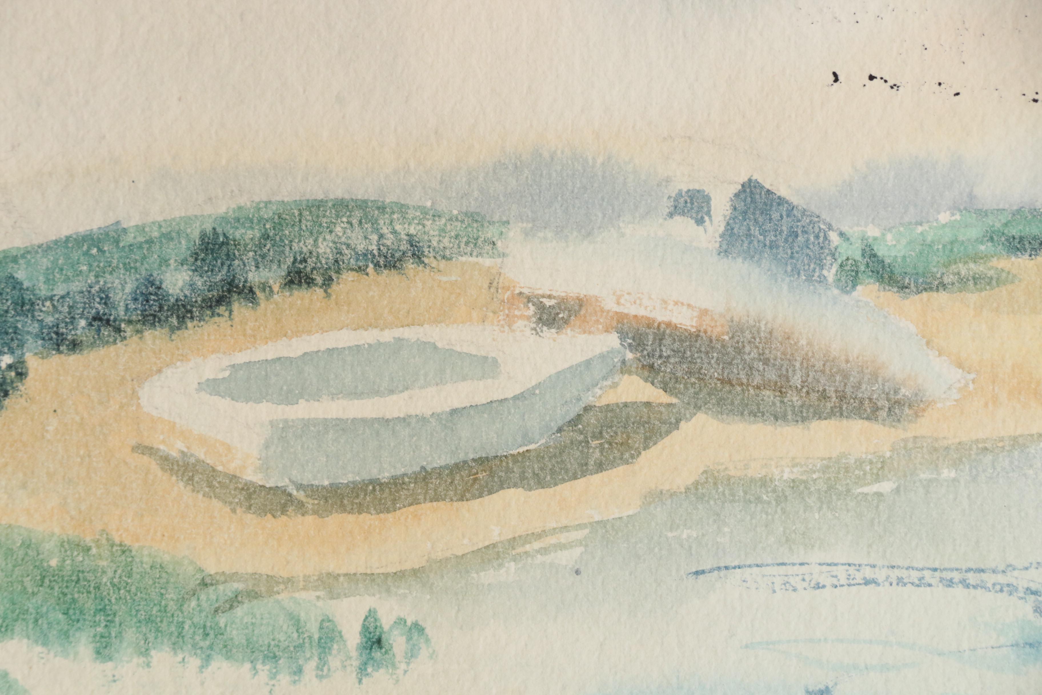 Cathal O'Toole Mixed Media Coastal Landscape Paintings