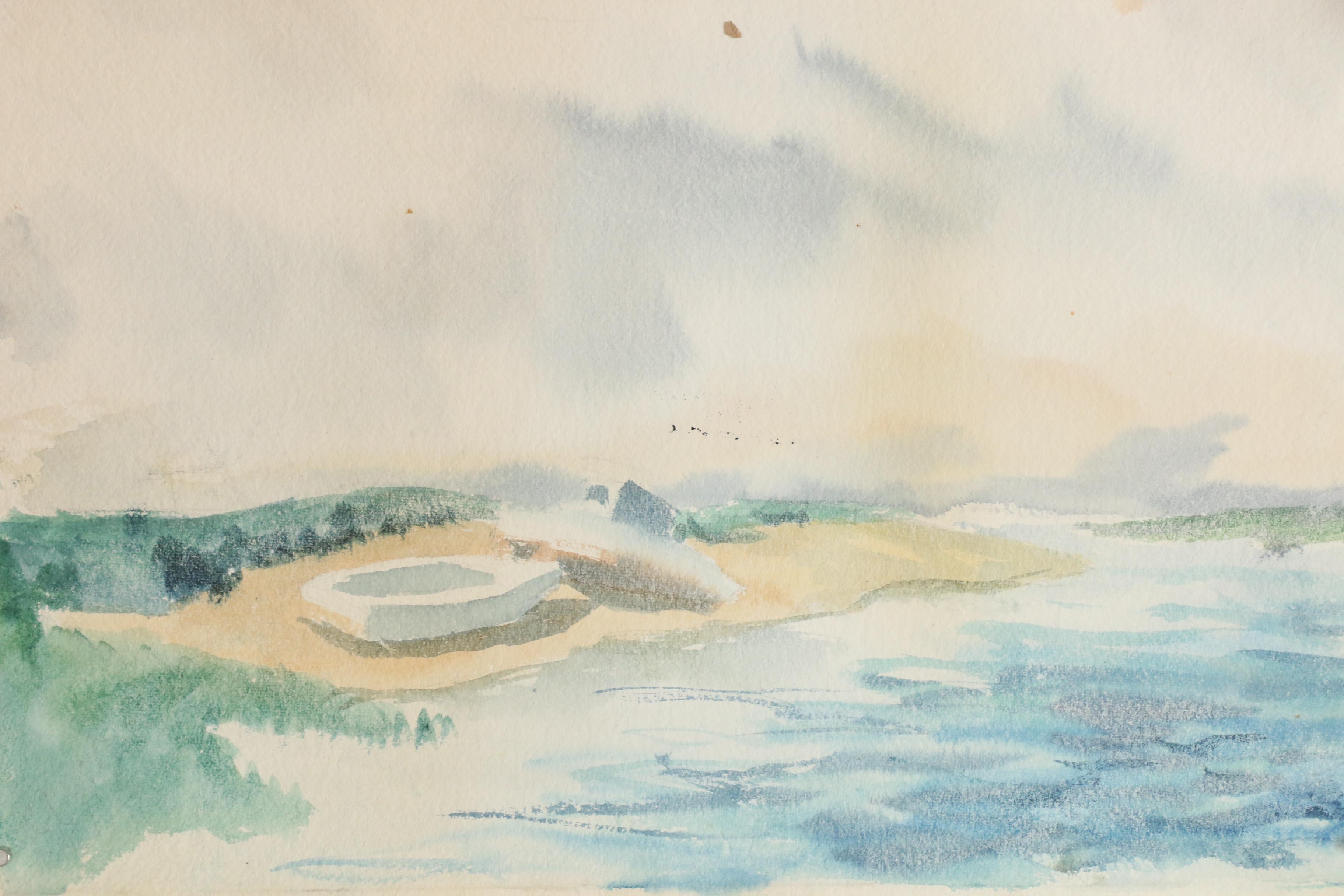 Cathal O'Toole Mixed Media Coastal Landscape Paintings