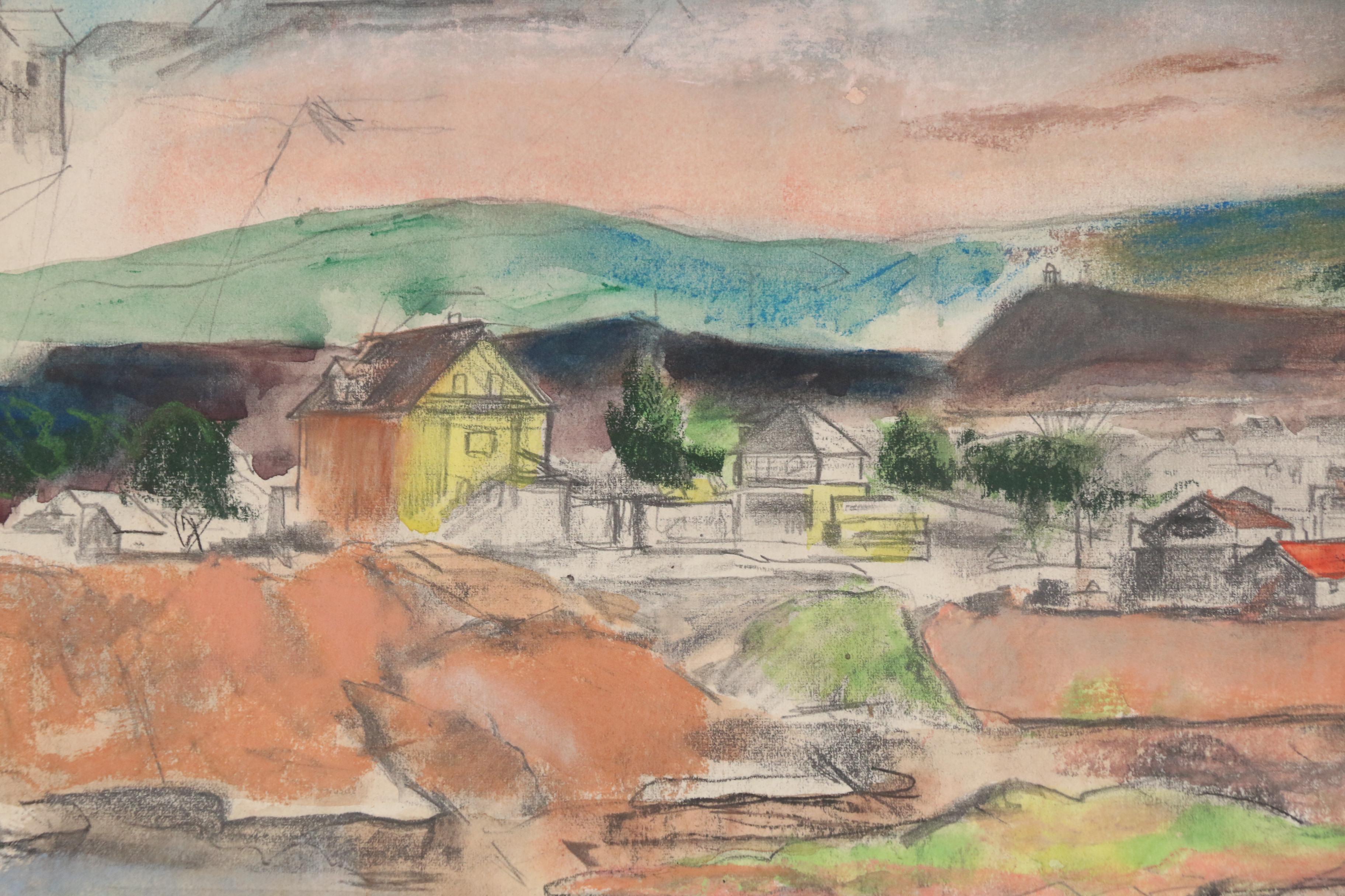 Cathal O'Toole Mixed Media Coastal Landscape Paintings