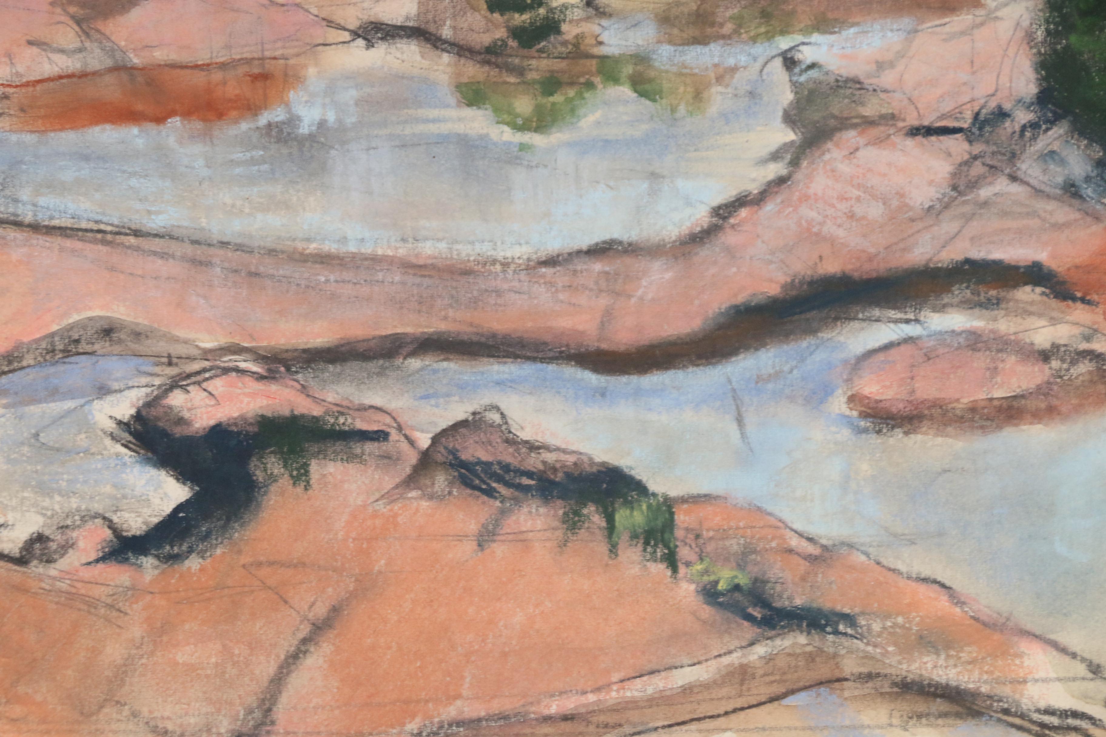 Cathal O'Toole Mixed Media Coastal Landscape Paintings