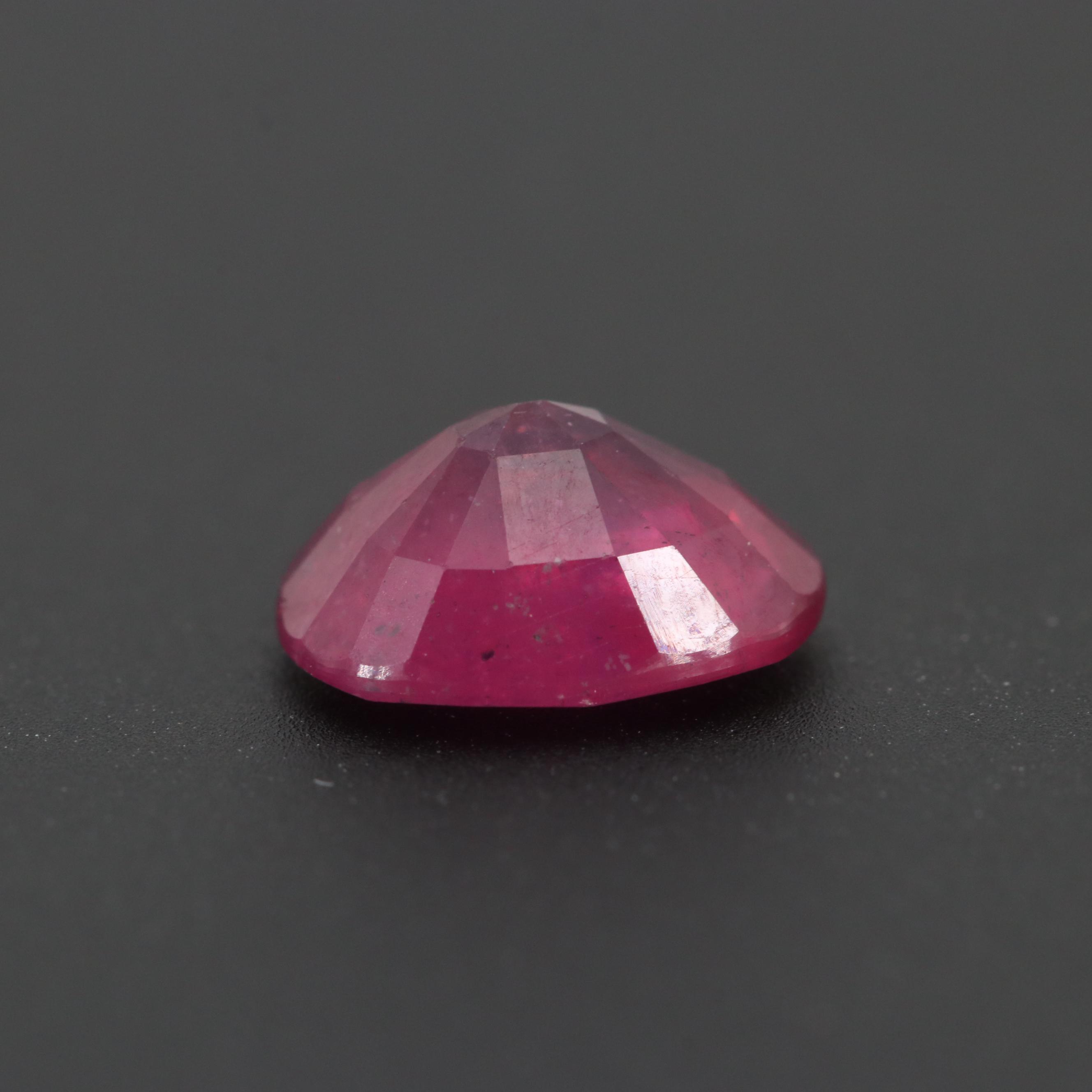Loose 1.76 CT Filled Corundum