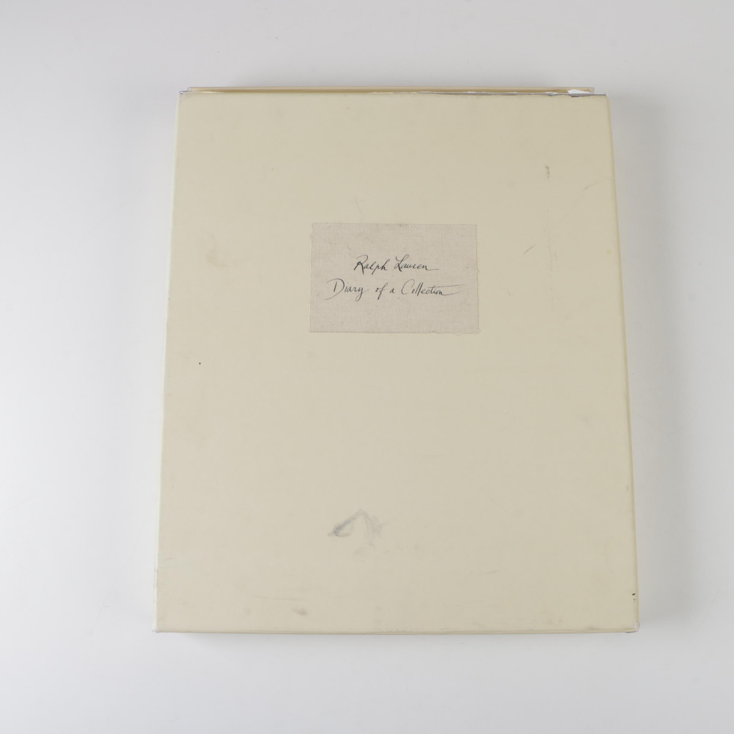 First Edition "Diary of a Collection: Ralph Lauren, Fall 2005"