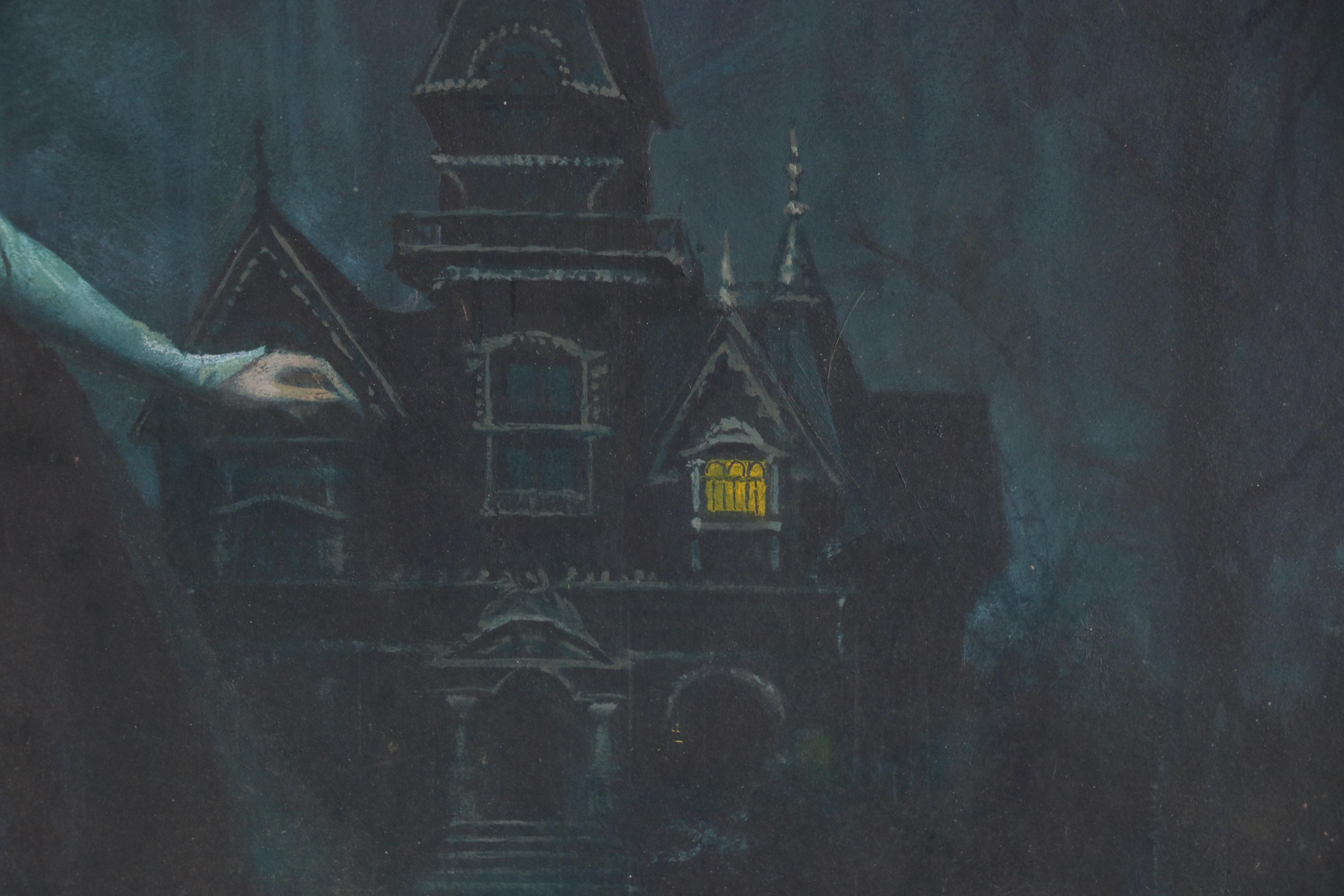 Charles W. Copeland Figural Gouache Illustration