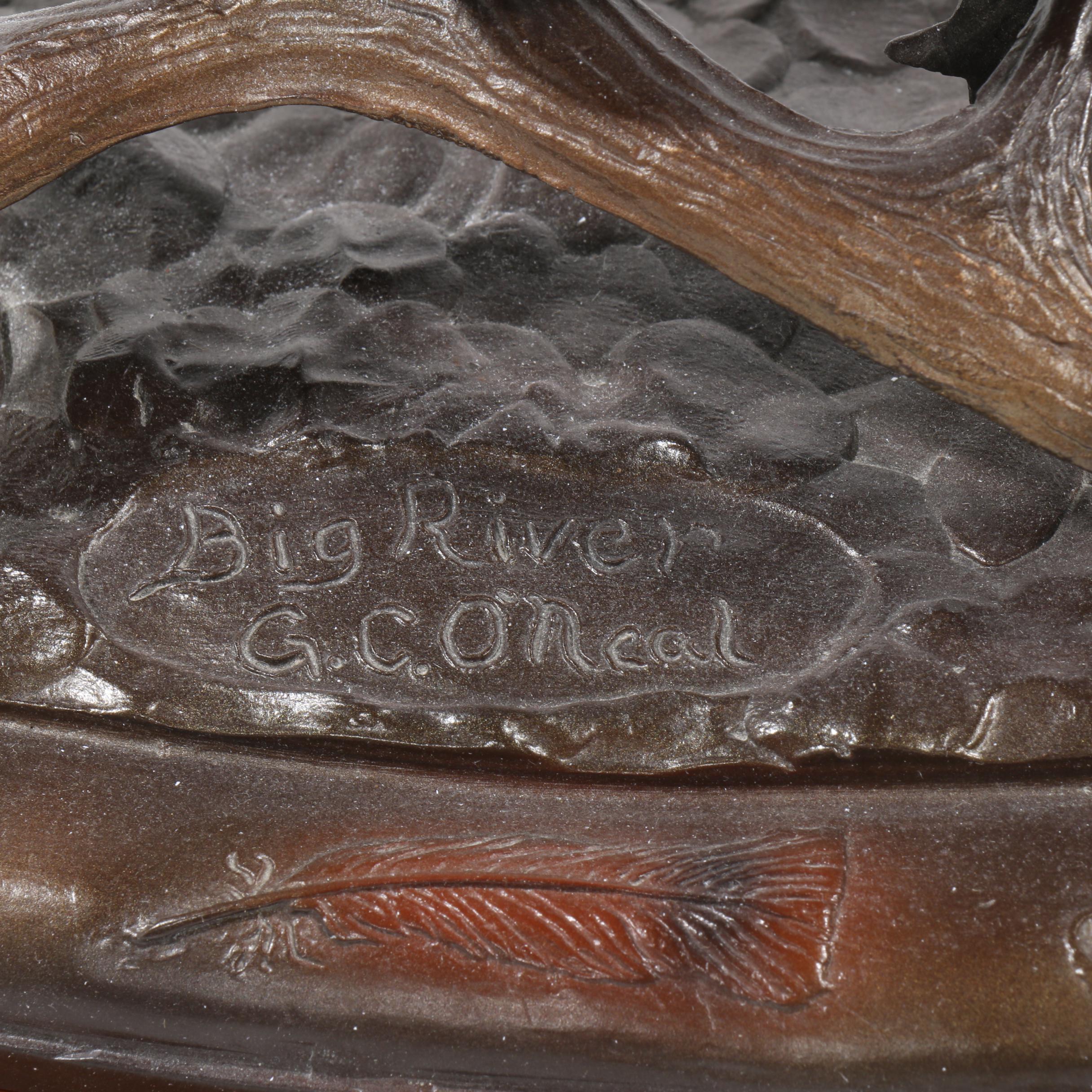 Greg O'Neal Bronze Sculpture "Big River"